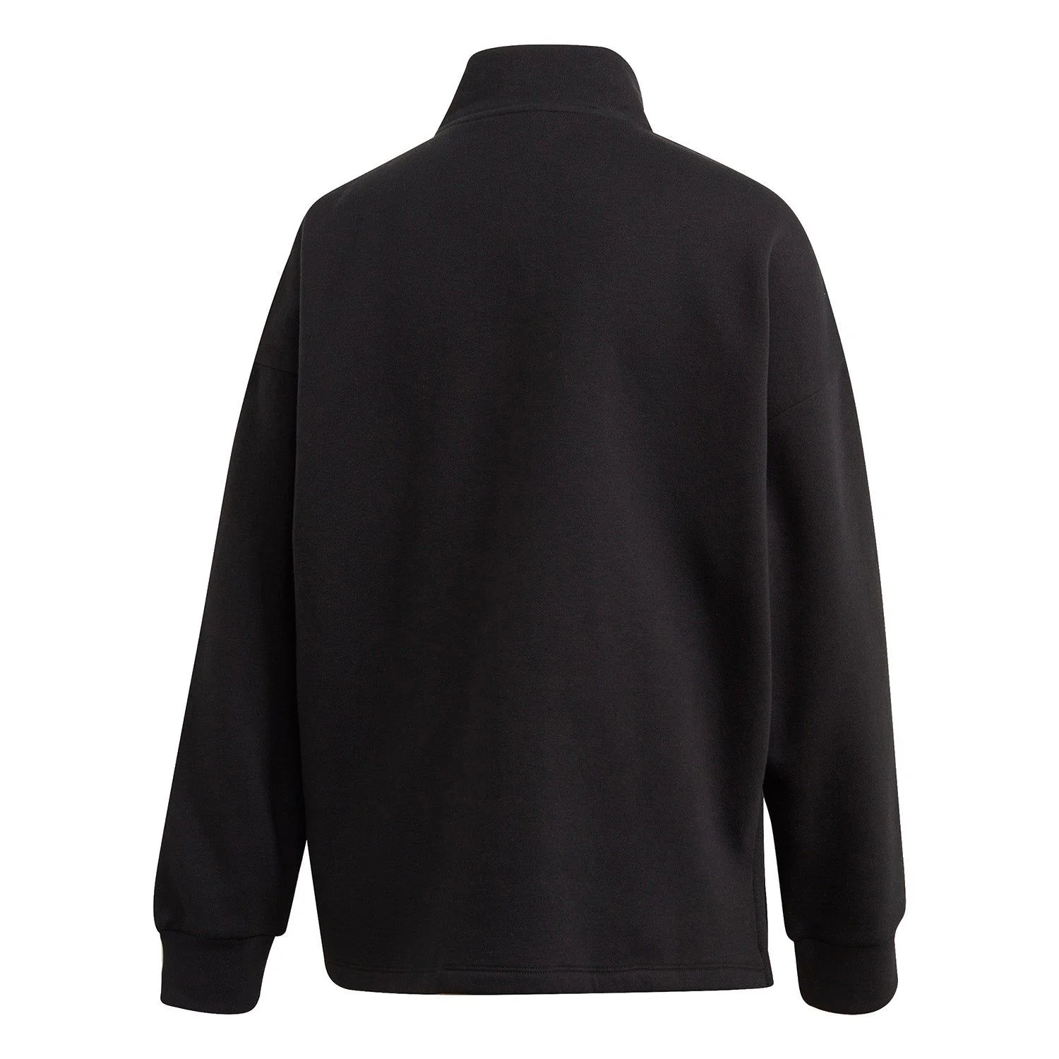 adidas Originals Women's 24K Quarter-Zip Sweatshirt - Black & Gold - Image 2