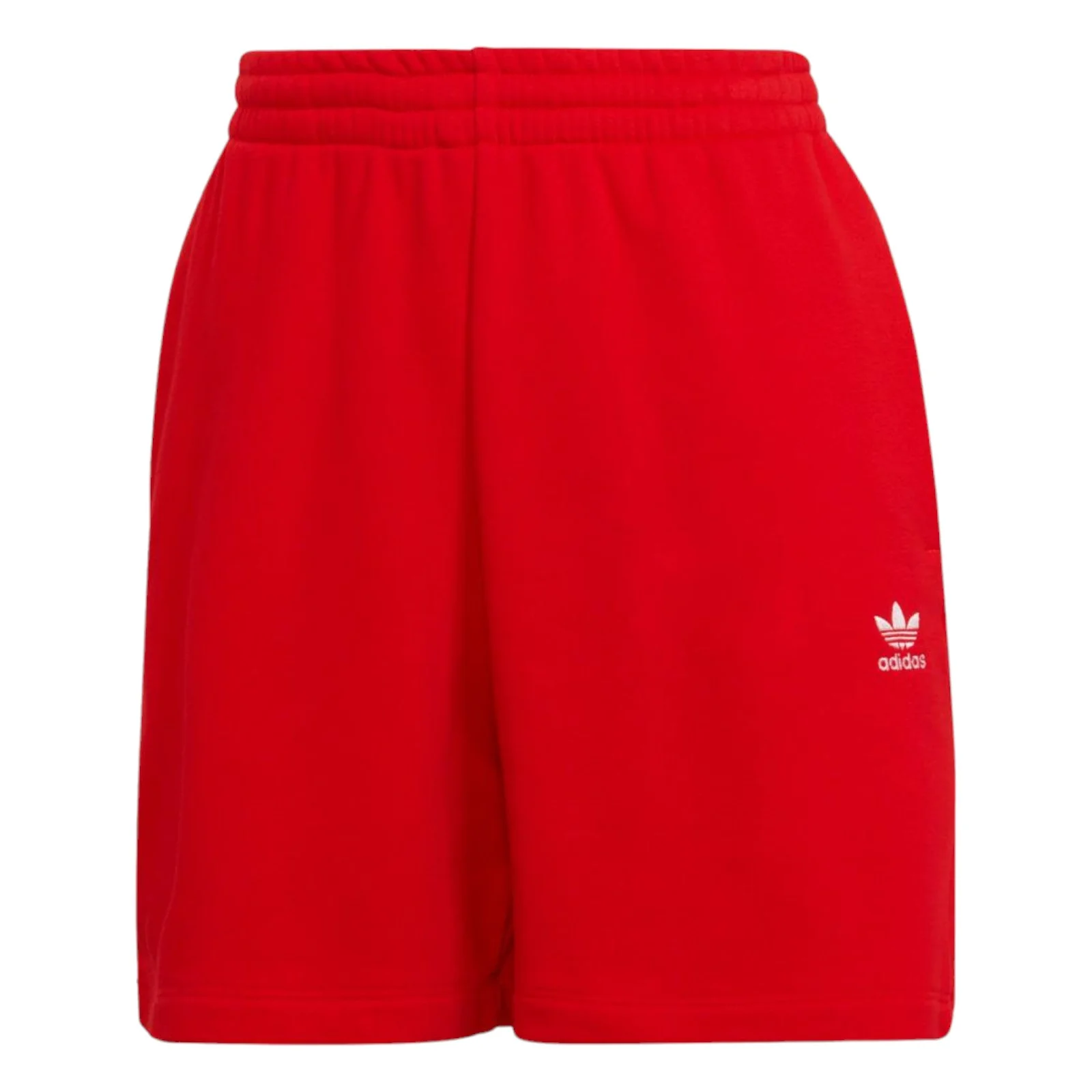 adidas Originals Womens Adicolor Essentials French Terry Shorts - Red - Image 4