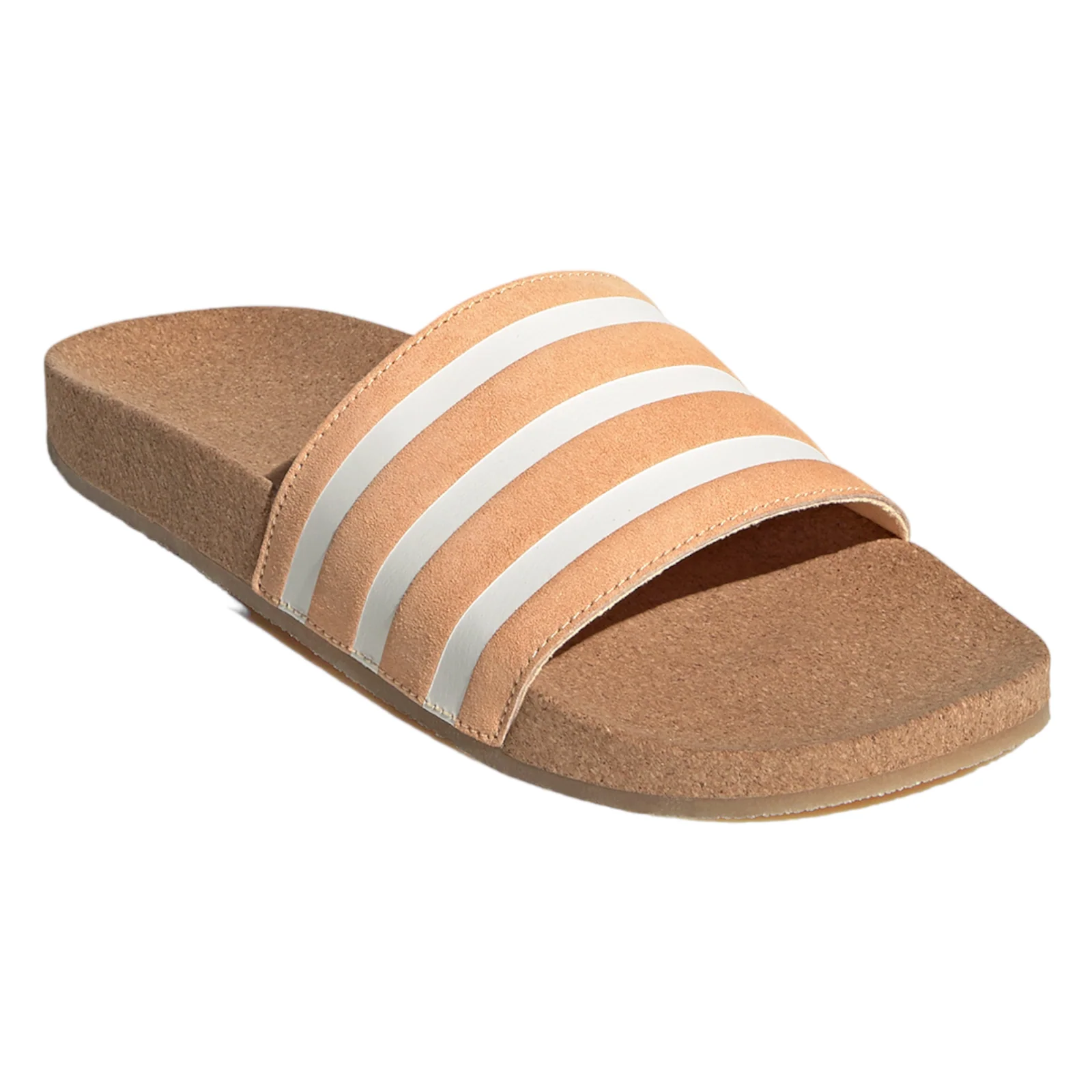 adidas Originals Womens Adilette Slides - Orange - Image 2