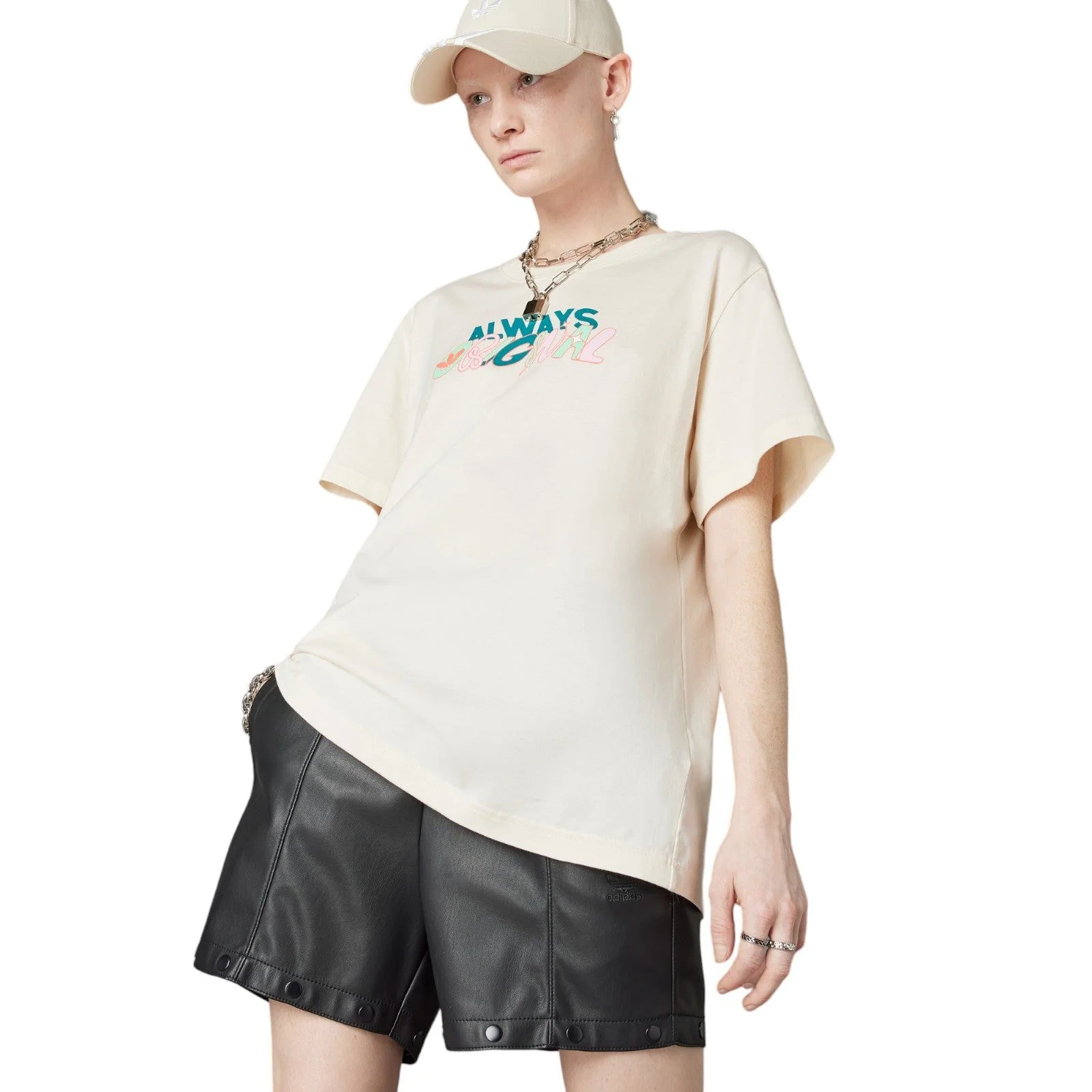 adidas Originals Women's Always Original T-Shirt - Wonder White - Image 2