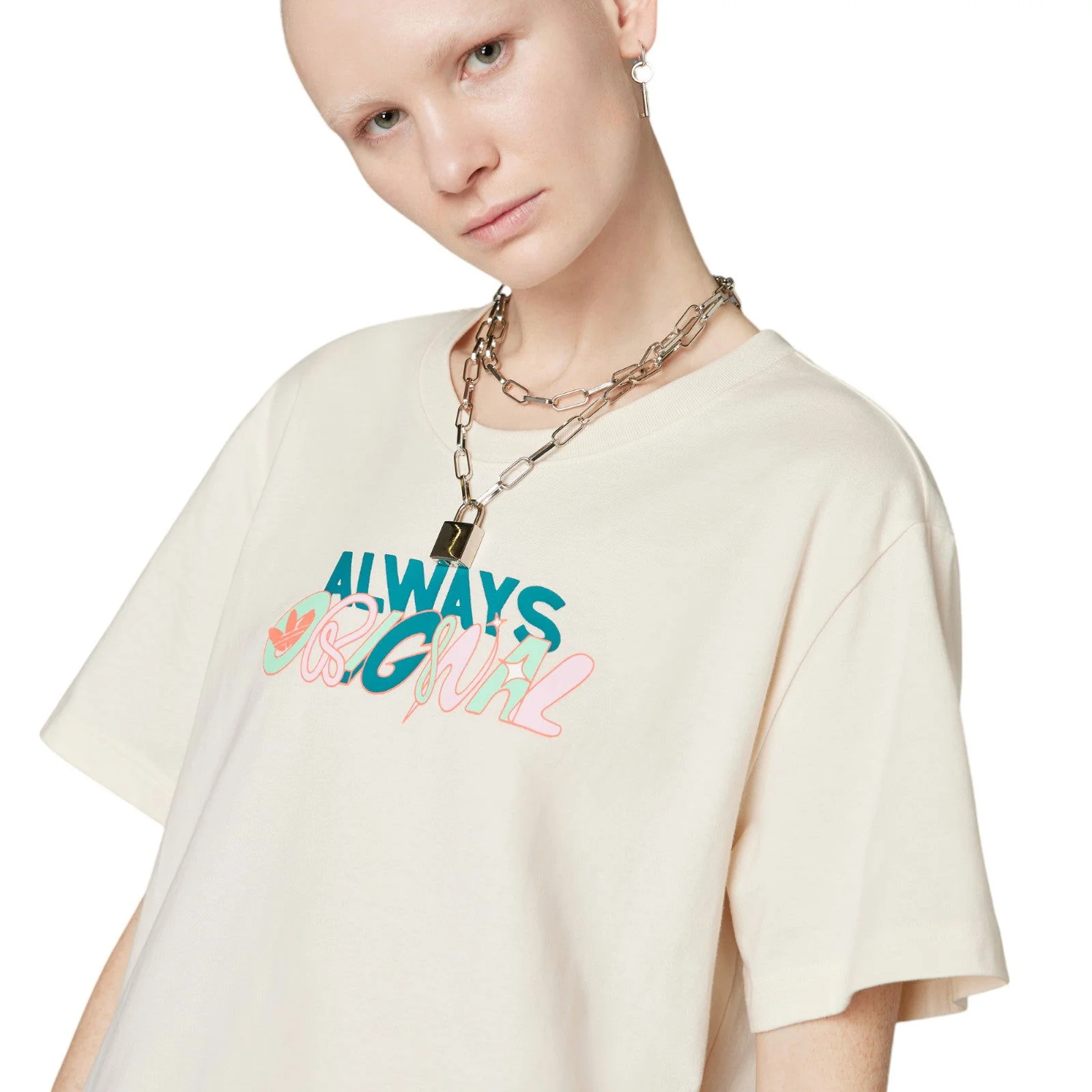 adidas Originals Women's Always Original T-Shirt - Wonder White - Image 3