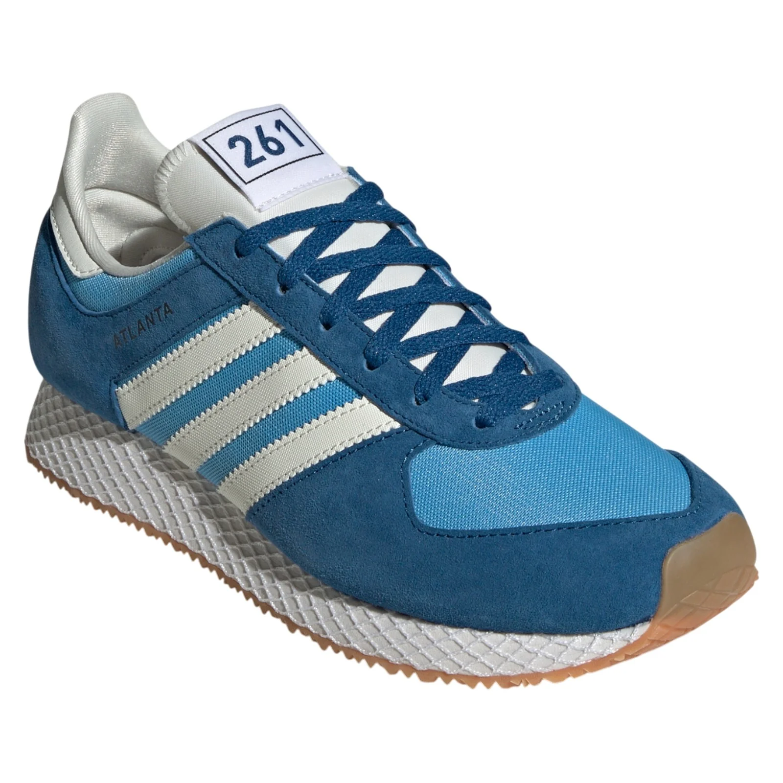adidas Originals Womens Atlanta Shoes - Semi Blue Burst / Dark Marine - Image 2