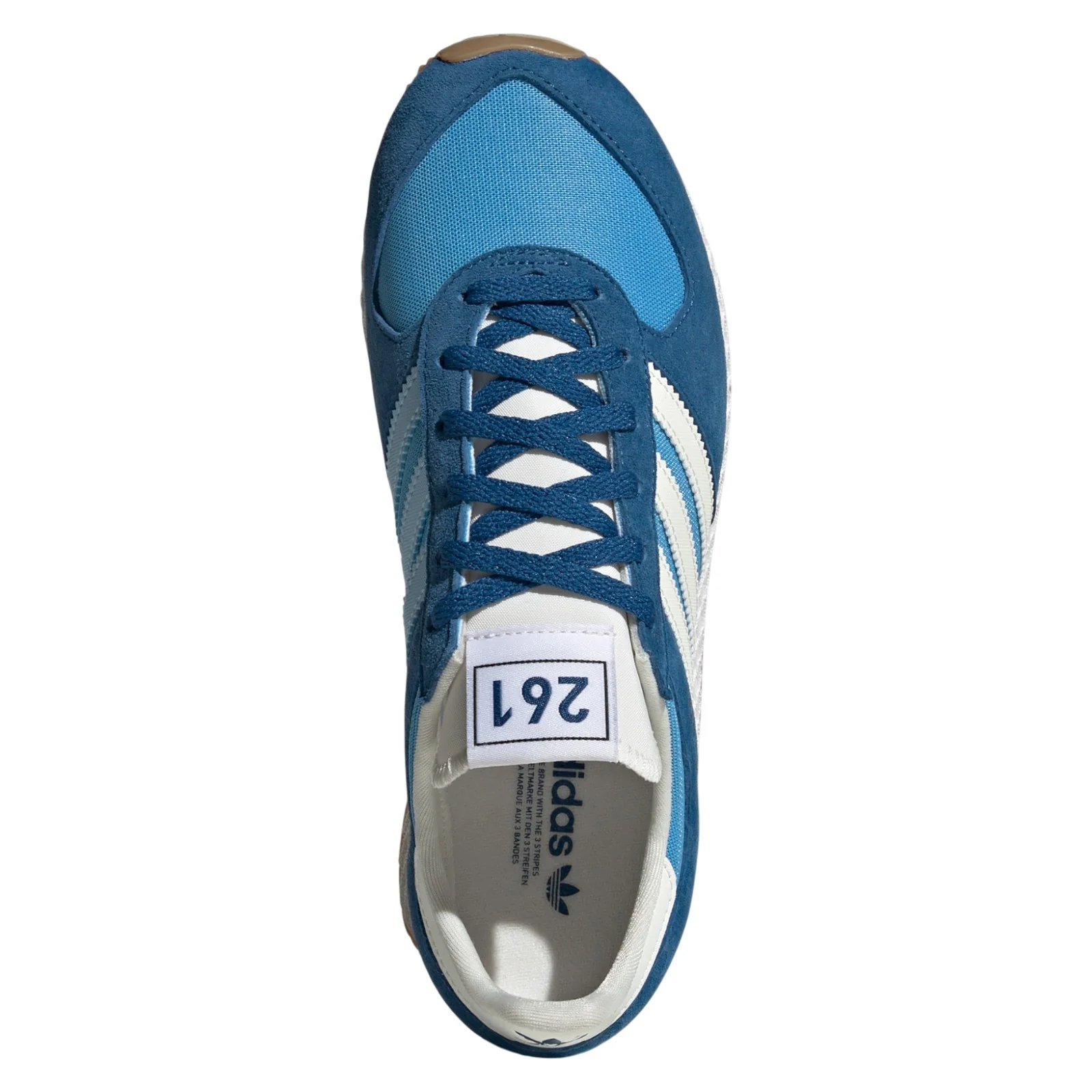 adidas Originals Womens Atlanta Shoes - Semi Blue Burst / Dark Marine - Image 6
