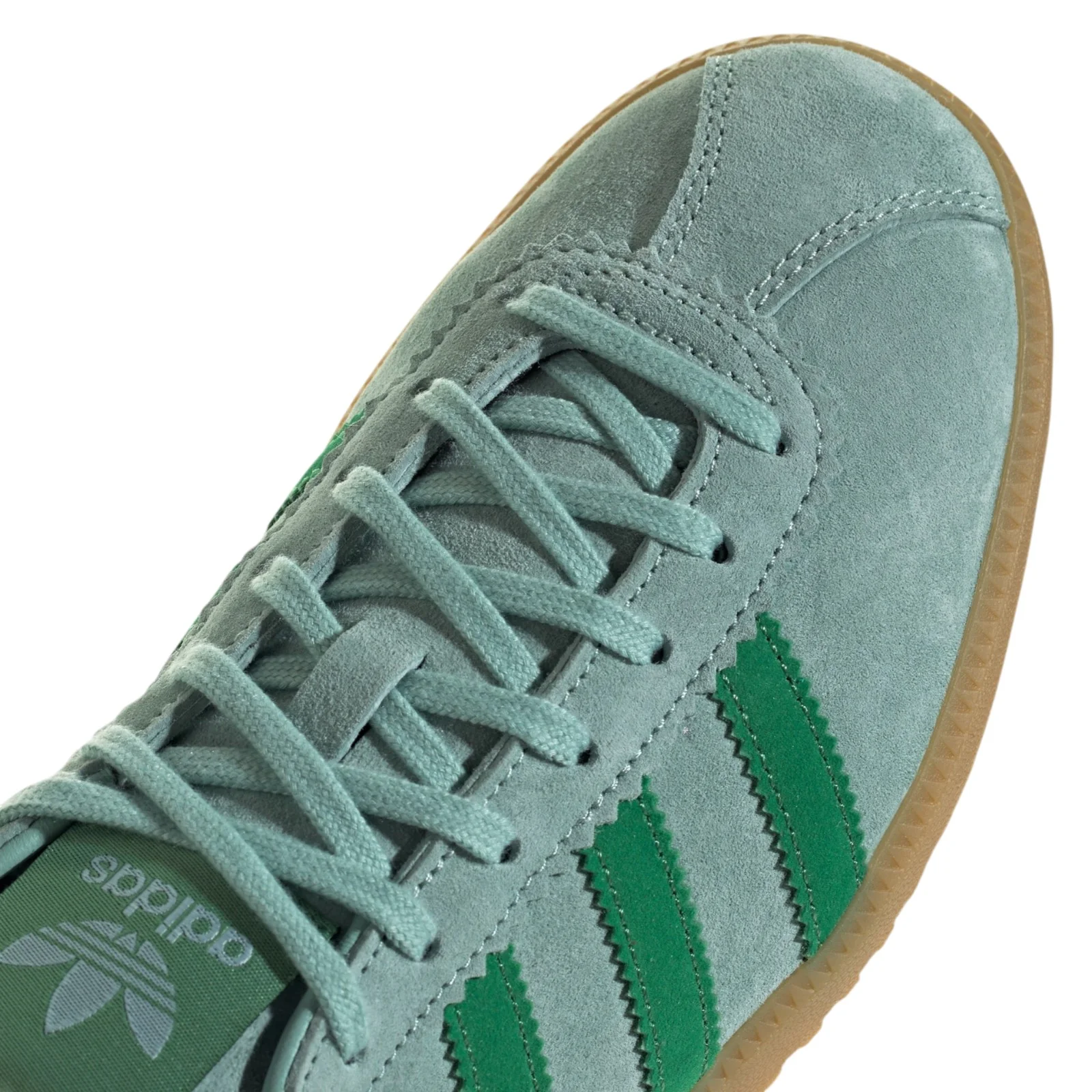 adidas Originals Womens Bermuda Shoes - Hazy Green / Preloved Green - Image 5