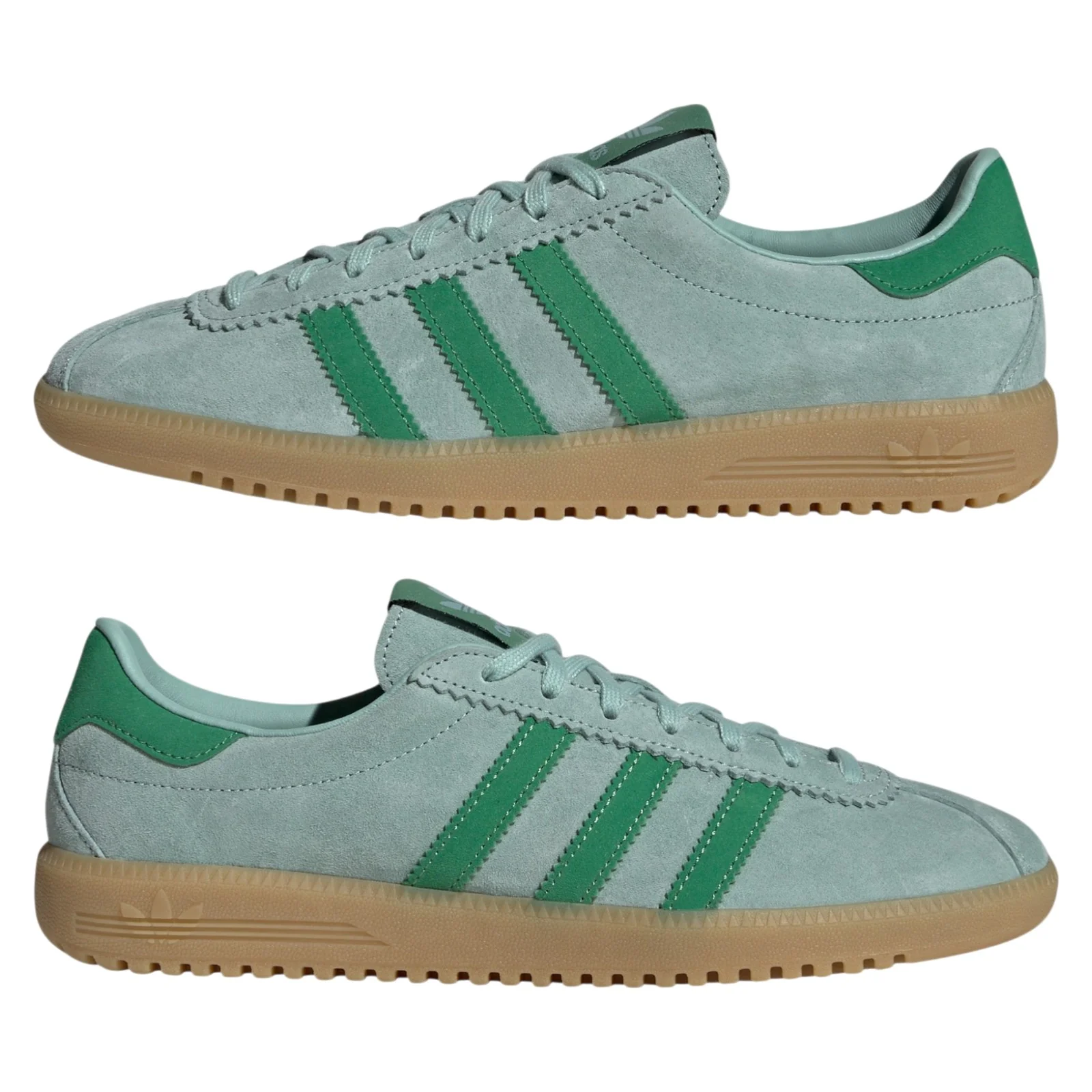 adidas Originals Womens Bermuda Shoes - Hazy Green / Preloved Green - Image 9