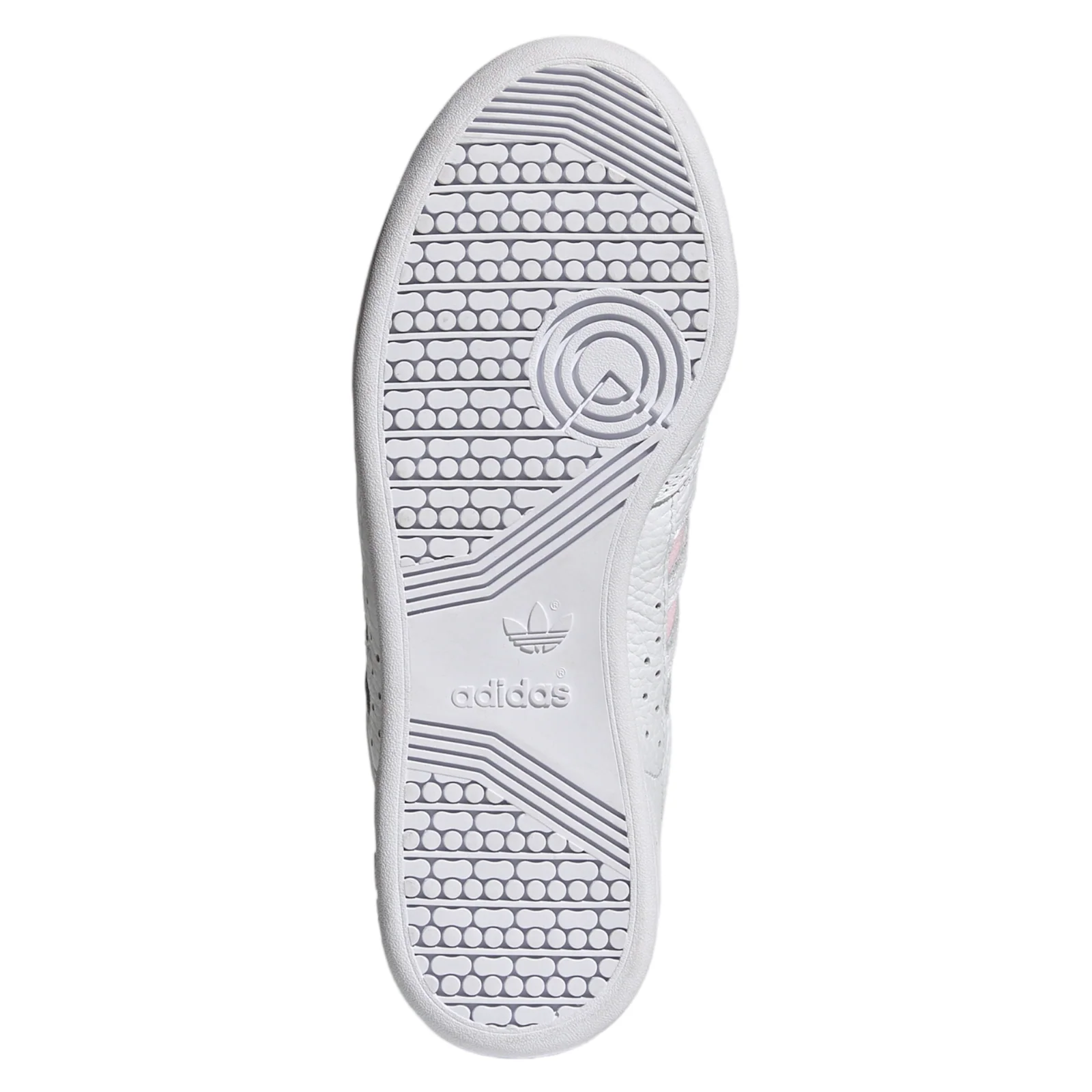 adidas Originals Womens Continental 80 Stripes Shoes - Cloud White / Clear Pink - Image 7