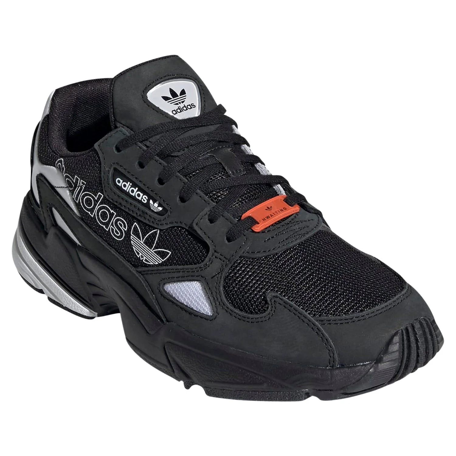 adidas Originals Womens Falcon K-Pop Shoes - Core Black - Image 2