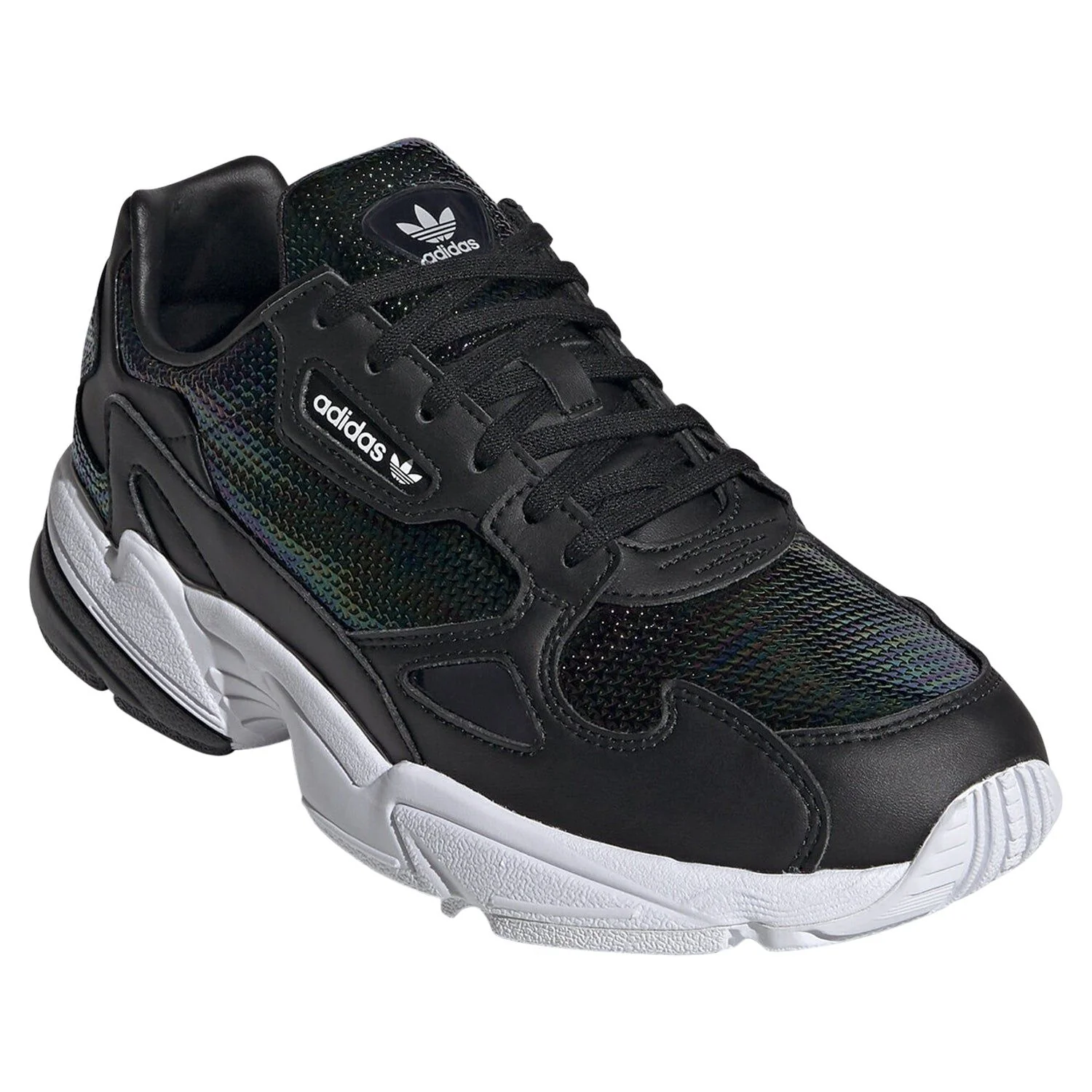 adidas Originals Womens Falcon Shoes - Black - Image 2