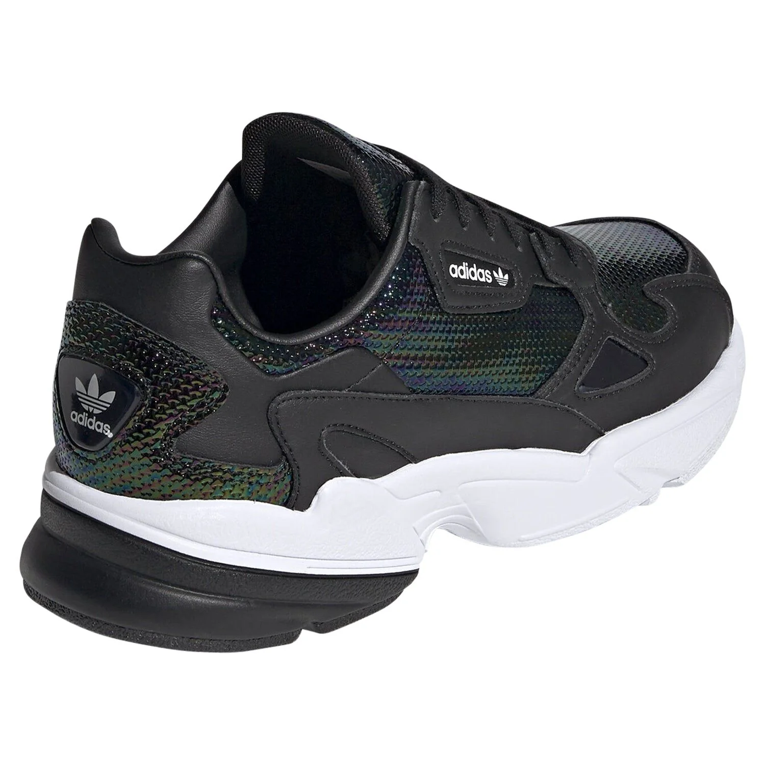 adidas Originals Womens Falcon Shoes - Black - Image 3