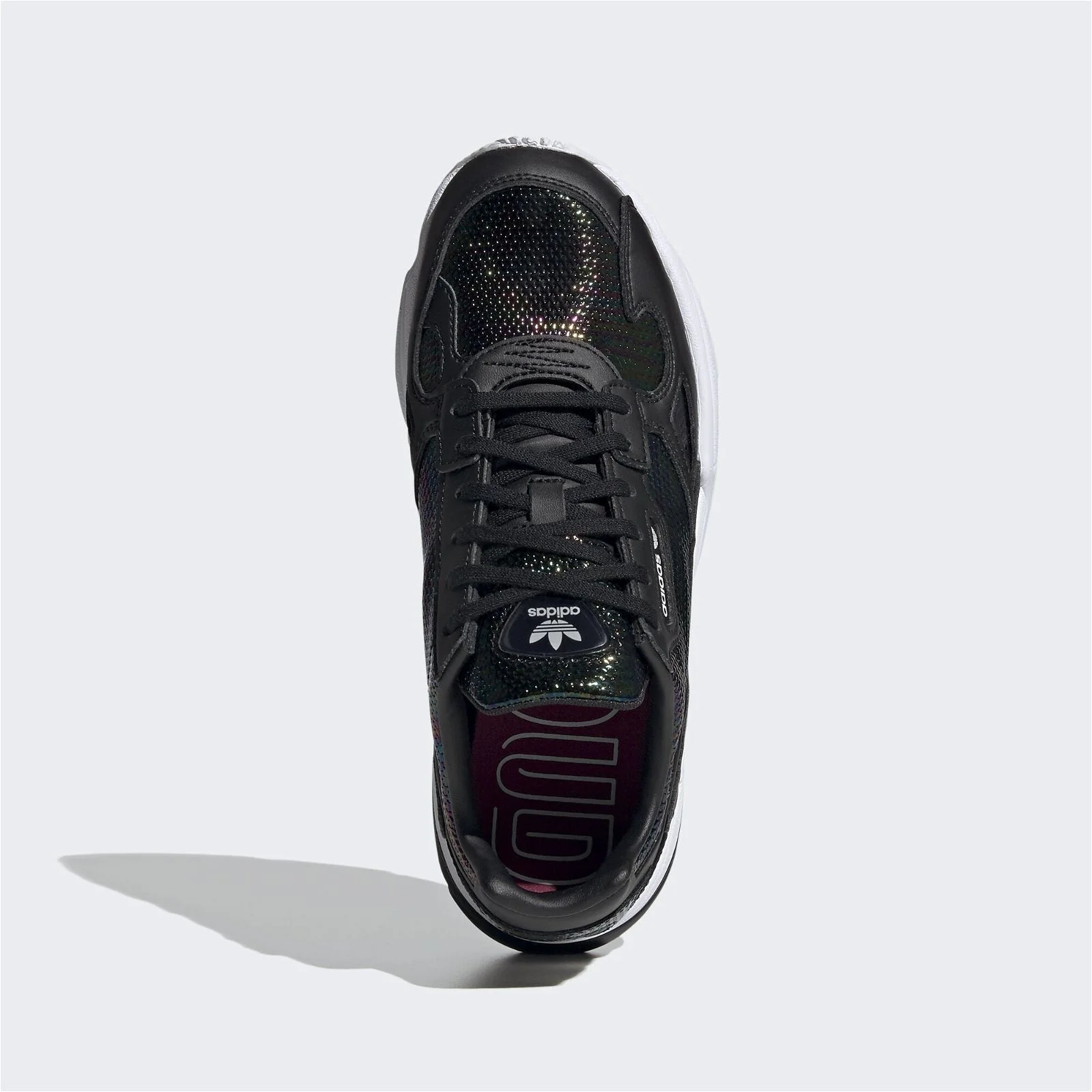 adidas Originals Womens Falcon Shoes - Black - Image 4