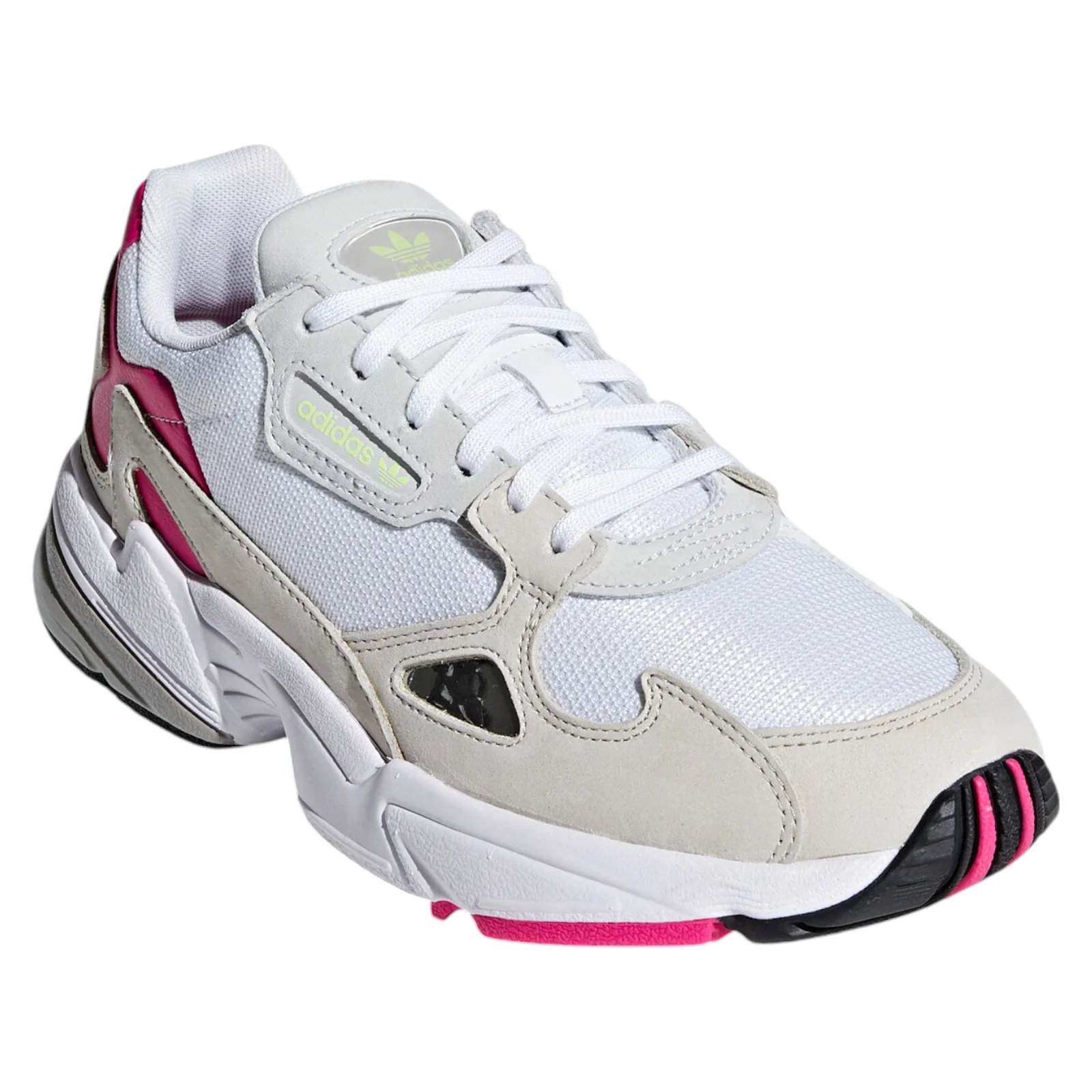 adidas Originals Womens Falcon Shoes - Grey Pink - Image 2