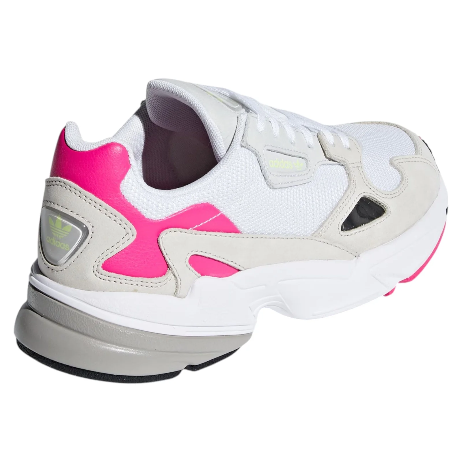 adidas Originals Womens Falcon Shoes - Grey Pink - Image 3
