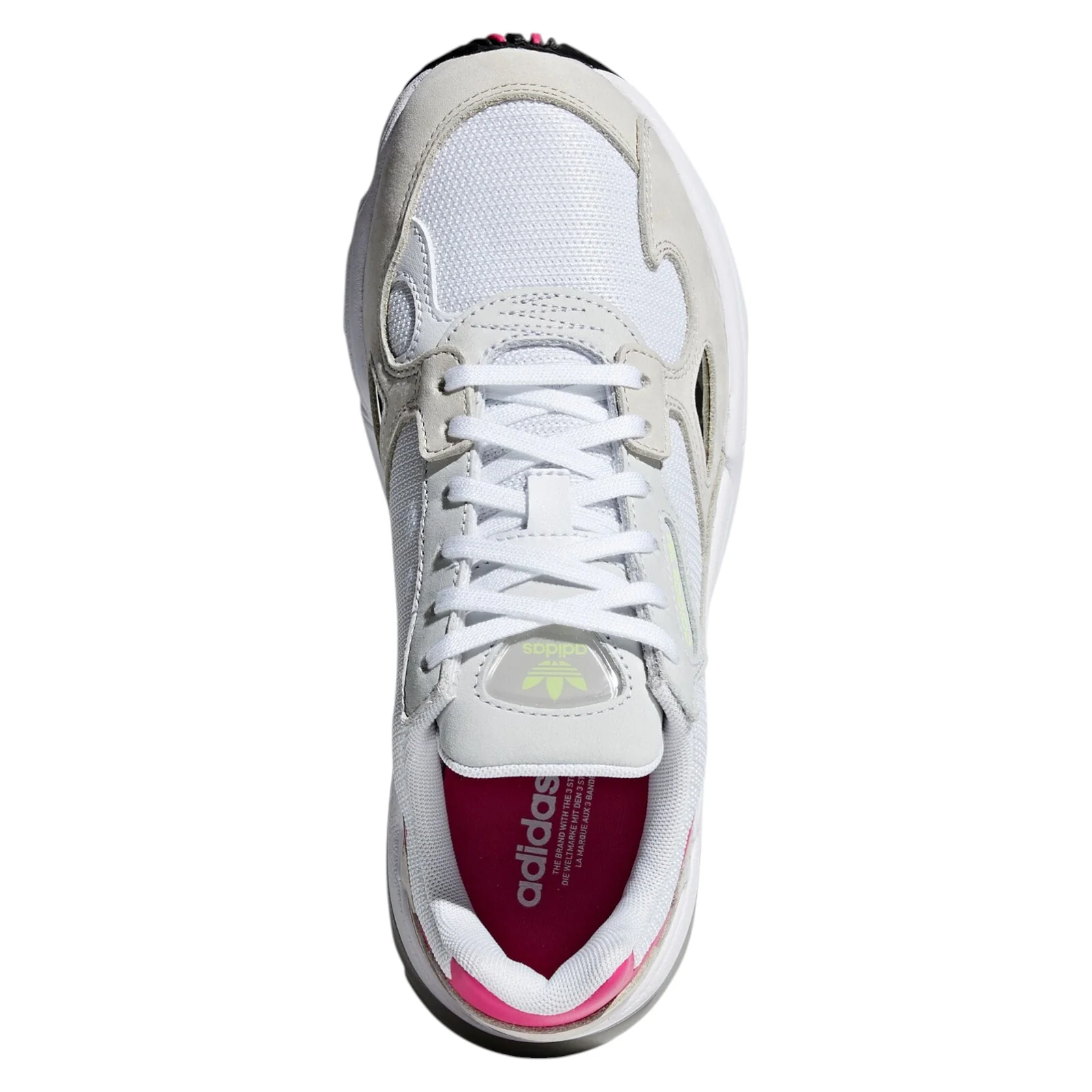 adidas Originals Womens Falcon Shoes - Grey Pink - Image 5