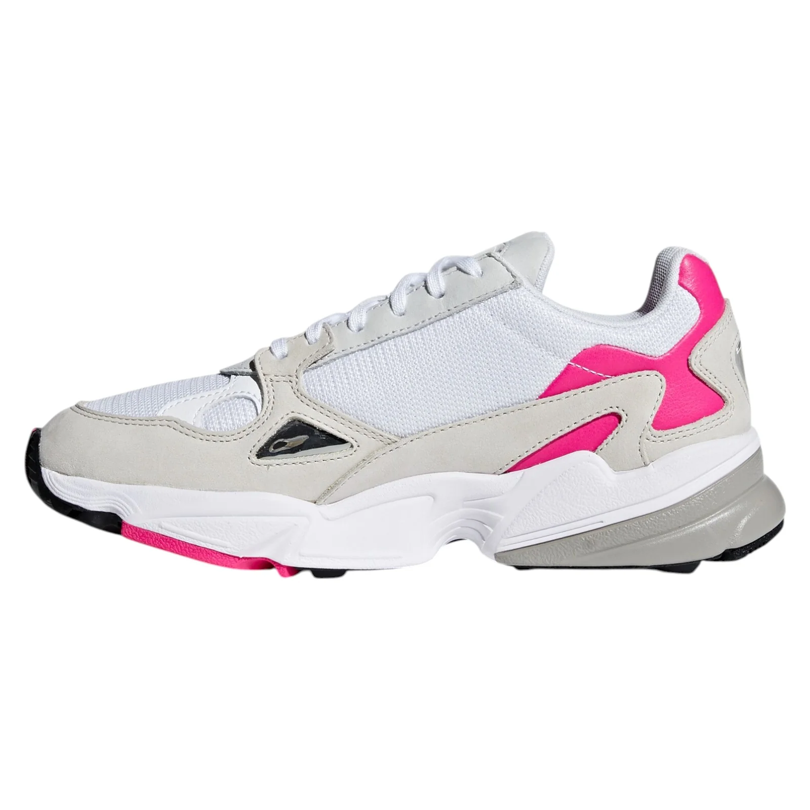 adidas Originals Womens Falcon Shoes - Grey Pink - Image 7