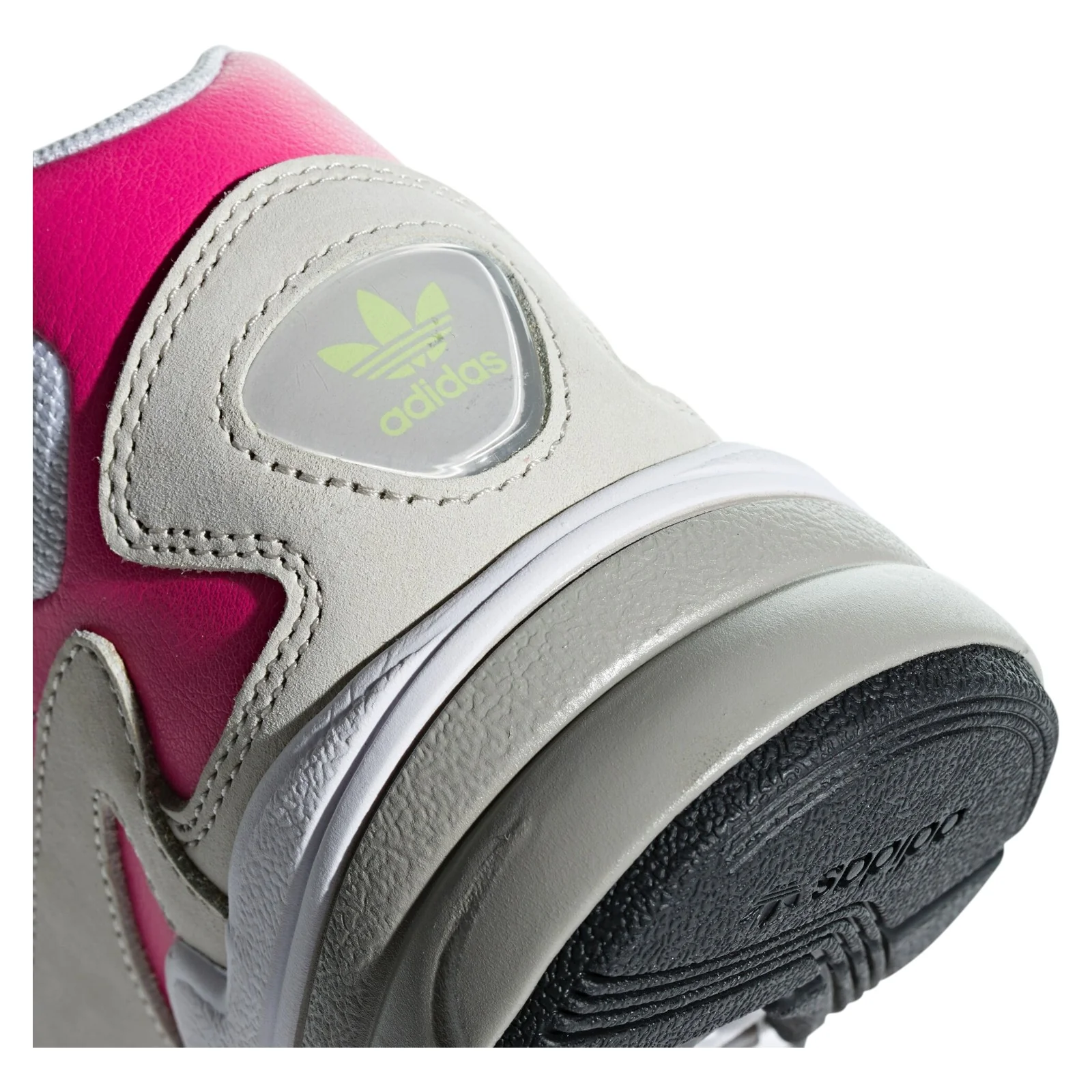 adidas Originals Womens Falcon Shoes - Grey Pink - Image 8