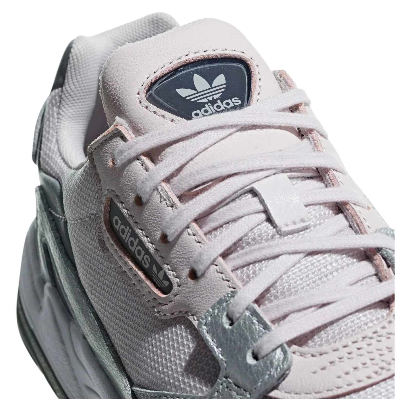 adidas Originals Womens Falcon Shoes - Orchid Tint Silver Metallic - Image 4