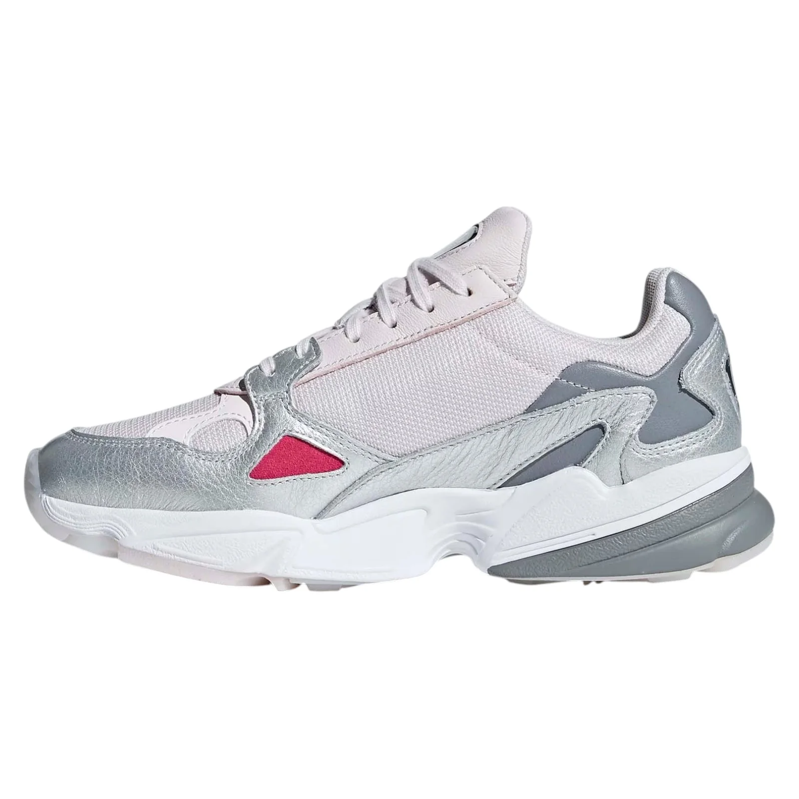 adidas Originals Womens Falcon Shoes - Orchid Tint Silver Metallic - Image 8