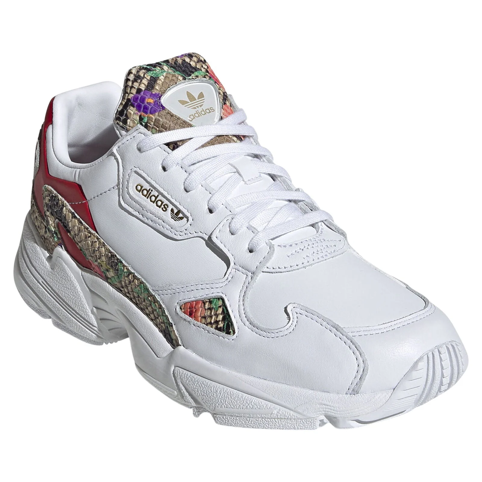 adidas Originals Womens Falcon Shoes - White - Image 2