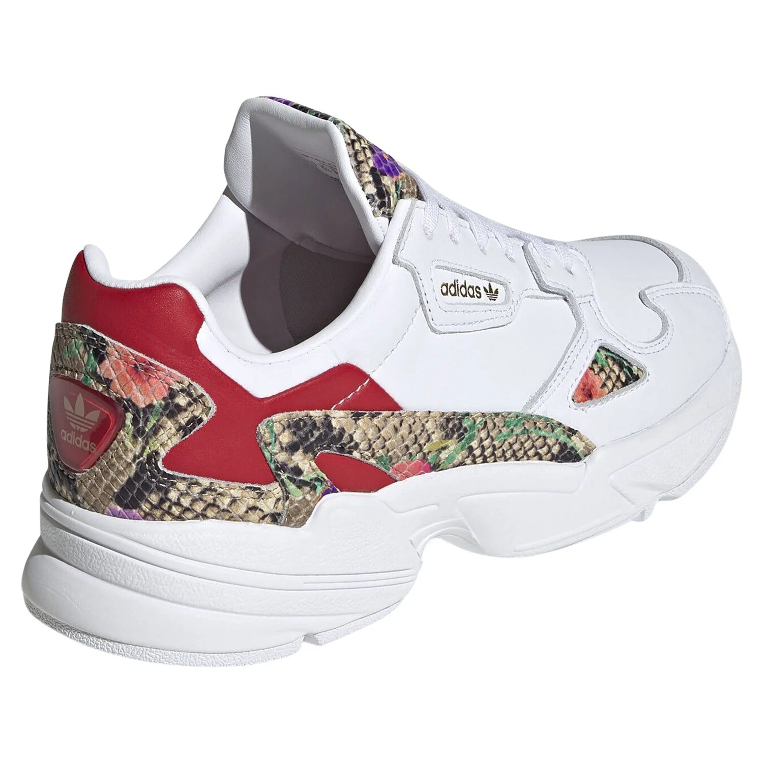 adidas Originals Womens Falcon Shoes - White - Image 3