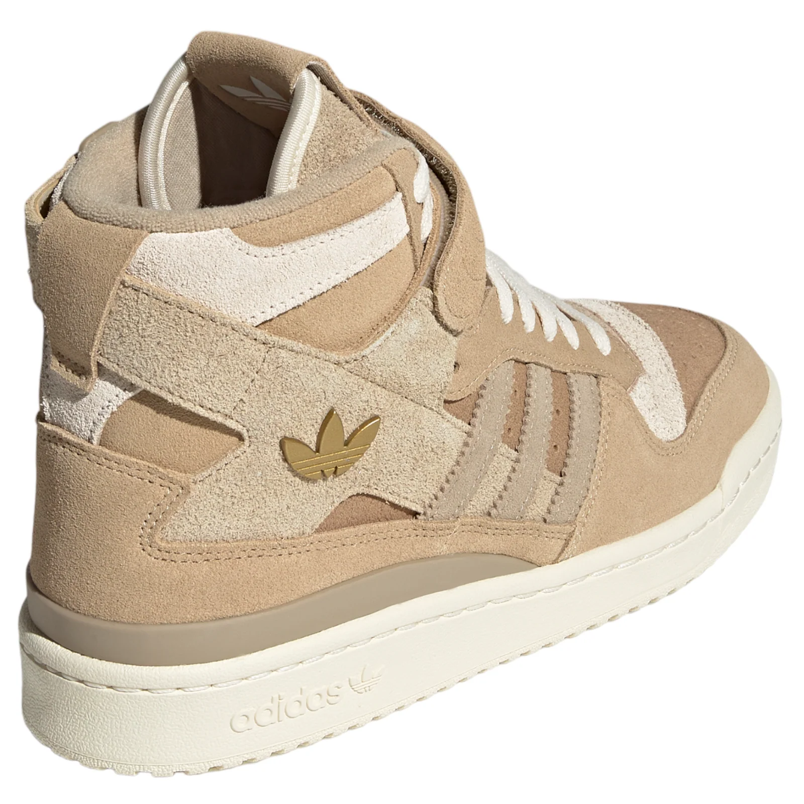 adidas Originals Womens Forum 84 Hi Shoes - Beige Tone - Image 3