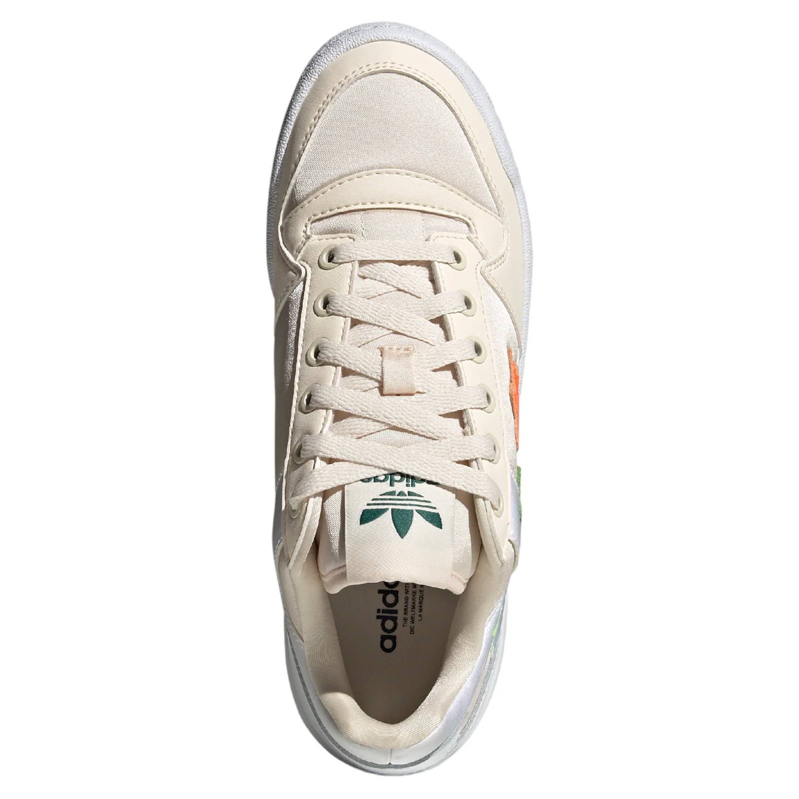 adidas Originals Womens Forum Bold Embroidered Trefoils - White - Image 6