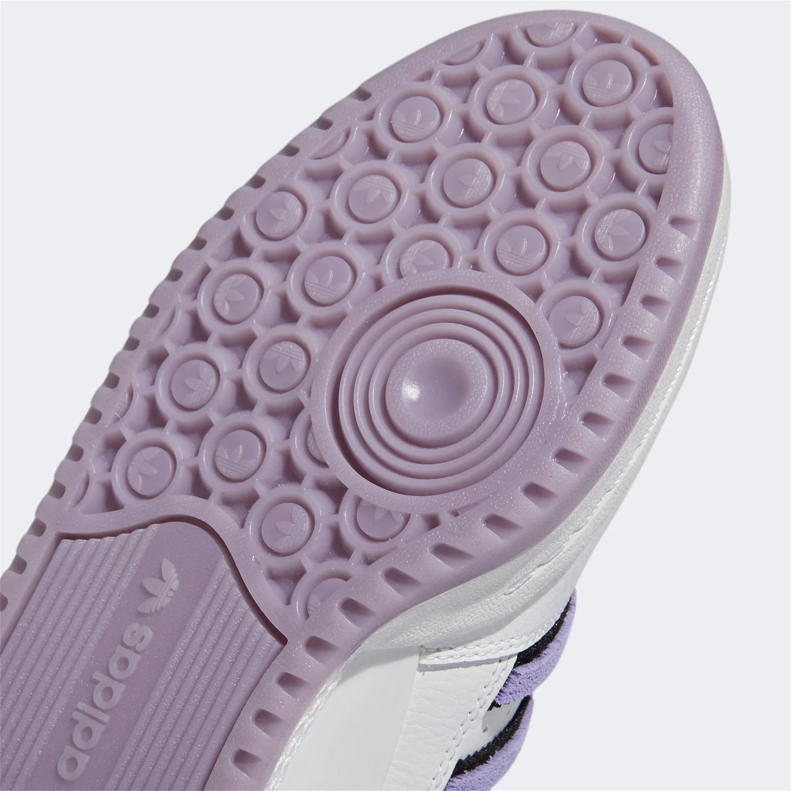 adidas Originals Womens Forum Low City Shoes - White/Purple - Image 5