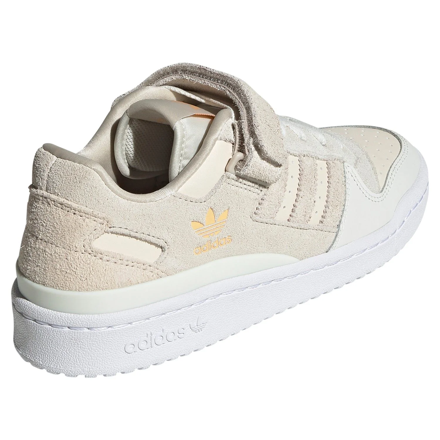 adidas Originals Womens Forum Low Shoes - Beige/White - Image 3