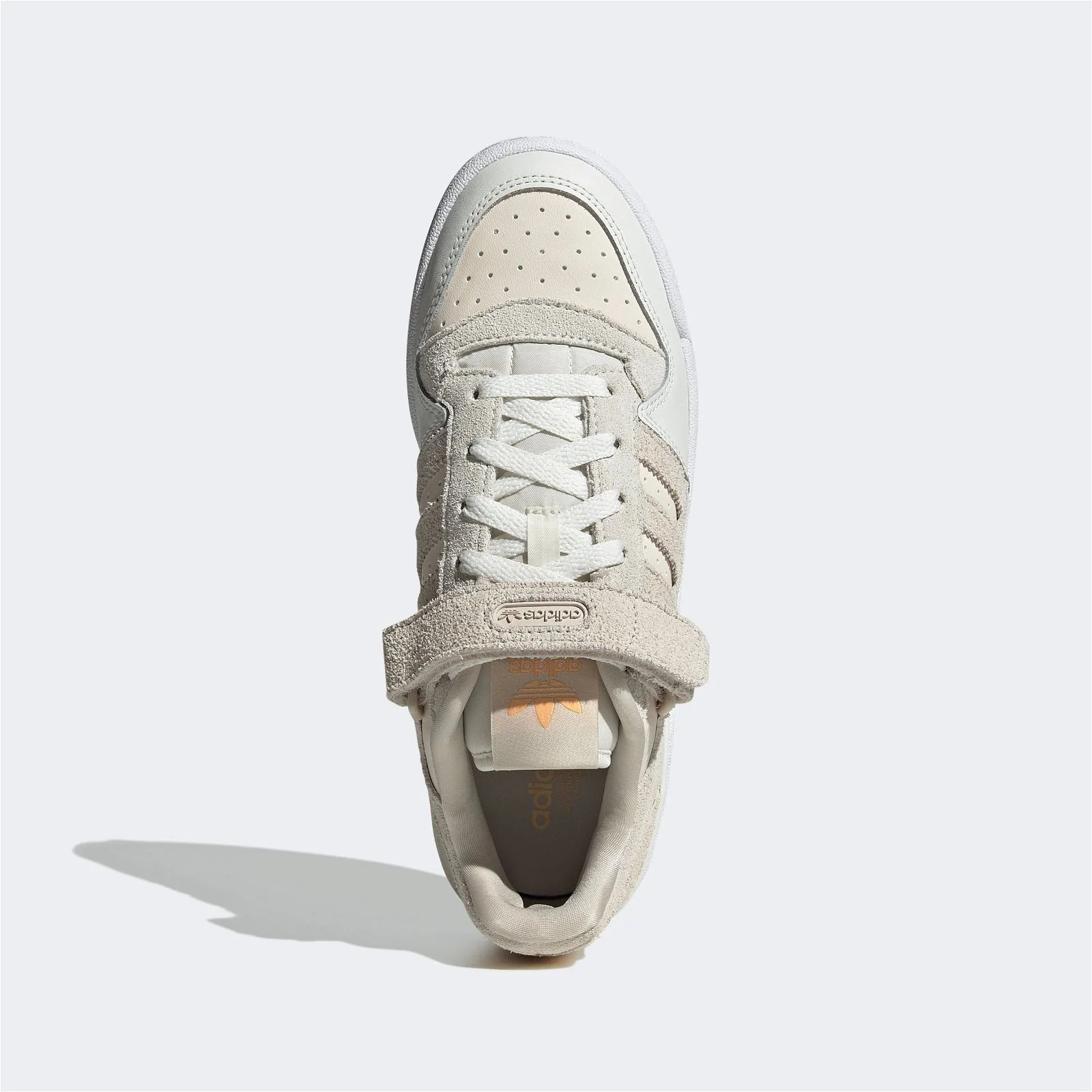 adidas Originals Womens Forum Low Shoes - Beige/White - Image 4