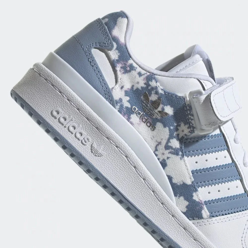 adidas Originals Womens Forum Low Shoes - Floral Ambient Sky - Image 2