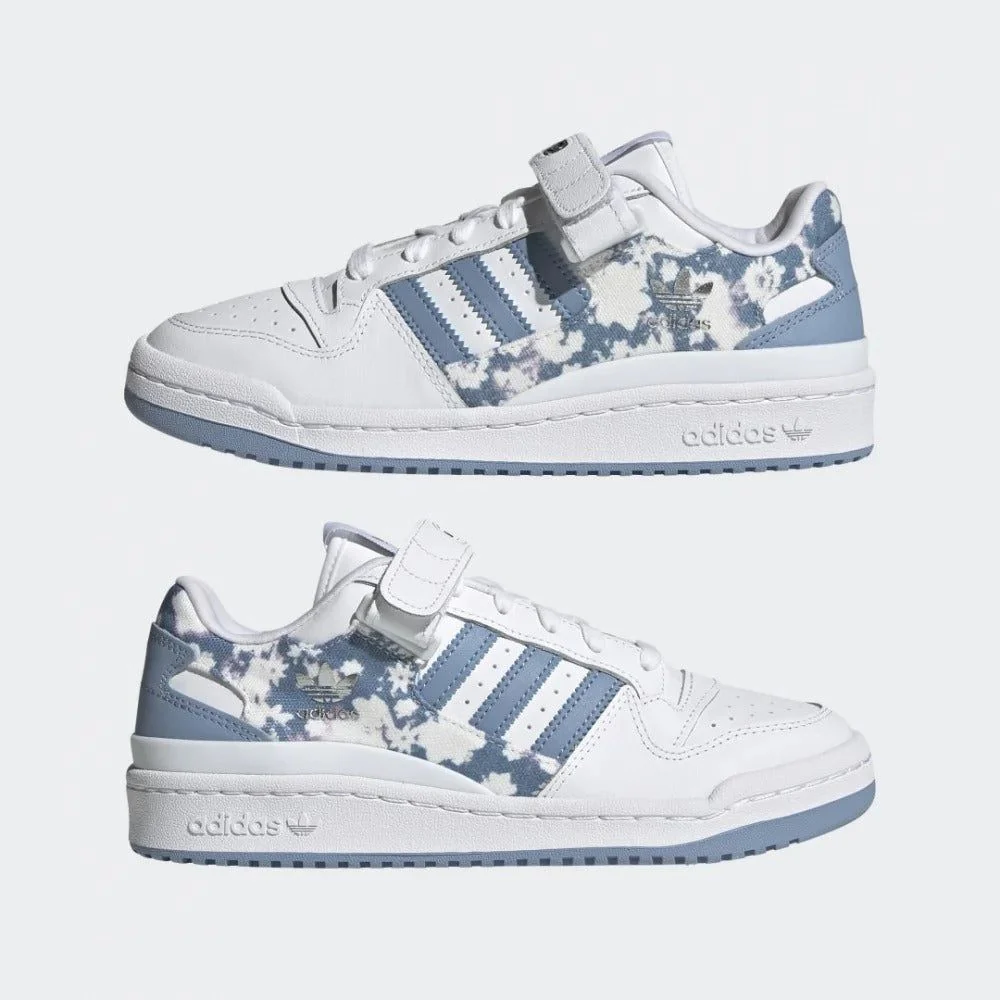 adidas Originals Womens Forum Low Shoes - Floral Ambient Sky - Image 6
