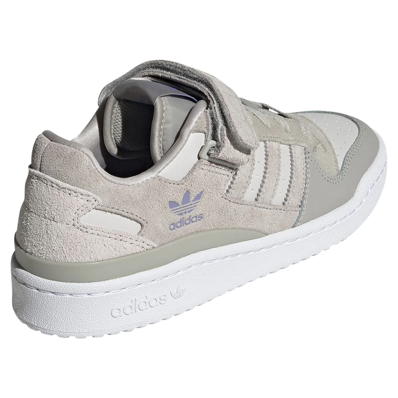 adidas Originals Womens Forum Low Shoes - Grey Purple - Image 3