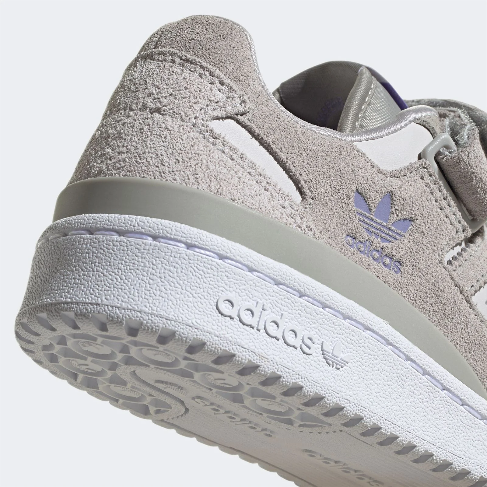adidas Originals Womens Forum Low Shoes - Grey Purple - Image 4