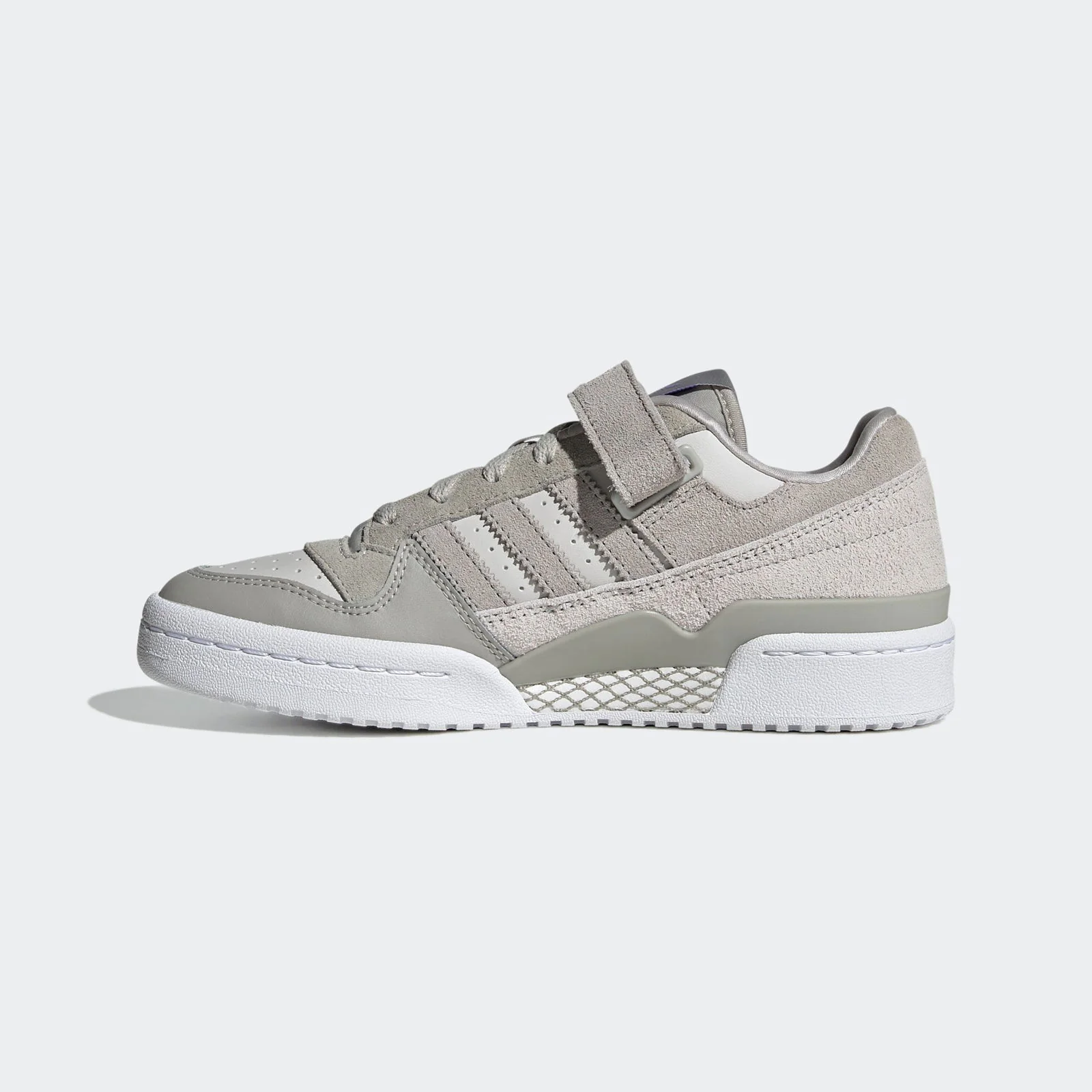 adidas Originals Womens Forum Low Shoes - Grey Purple - Image 7