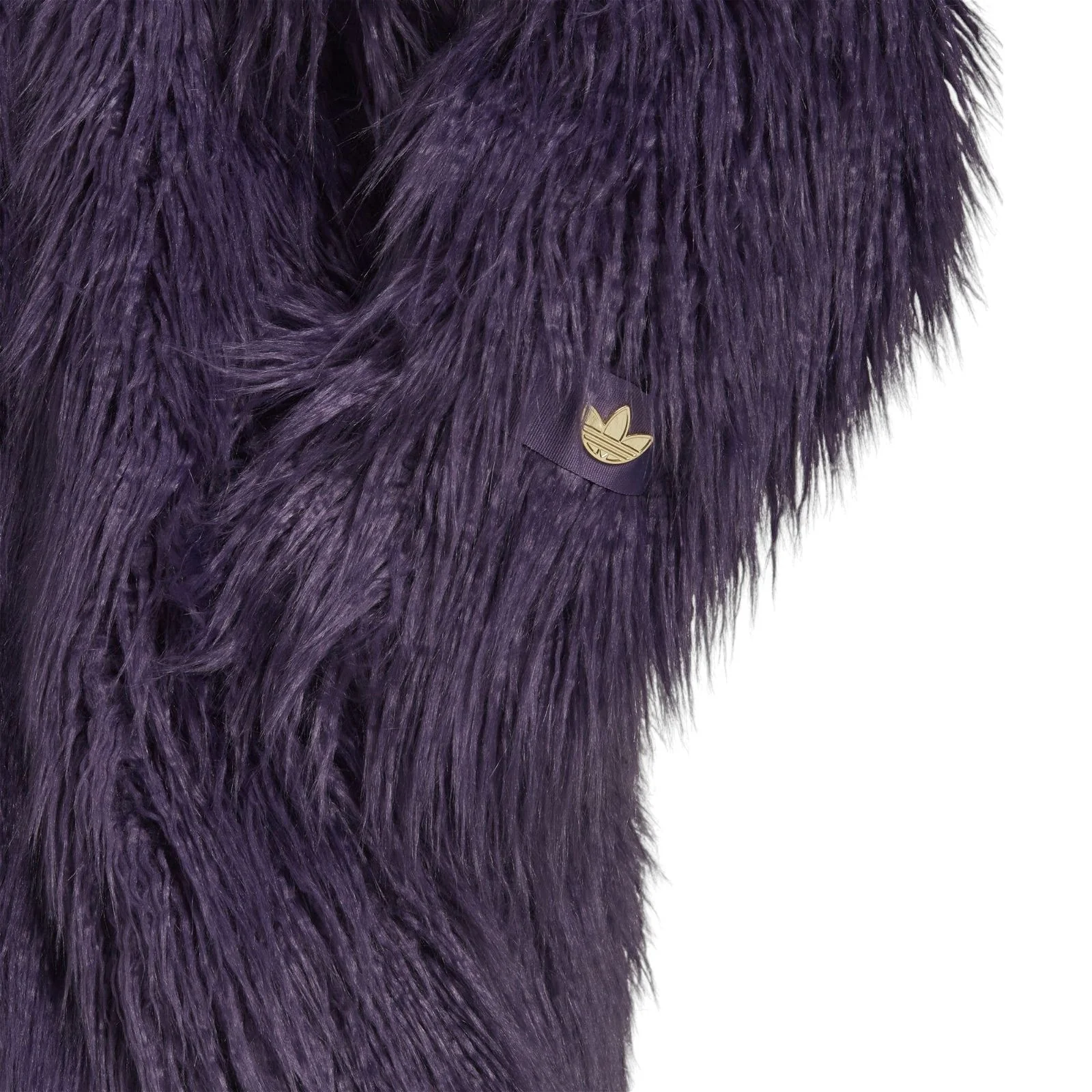 adidas Originals Women's Furry Jacket - Purple - Image 6