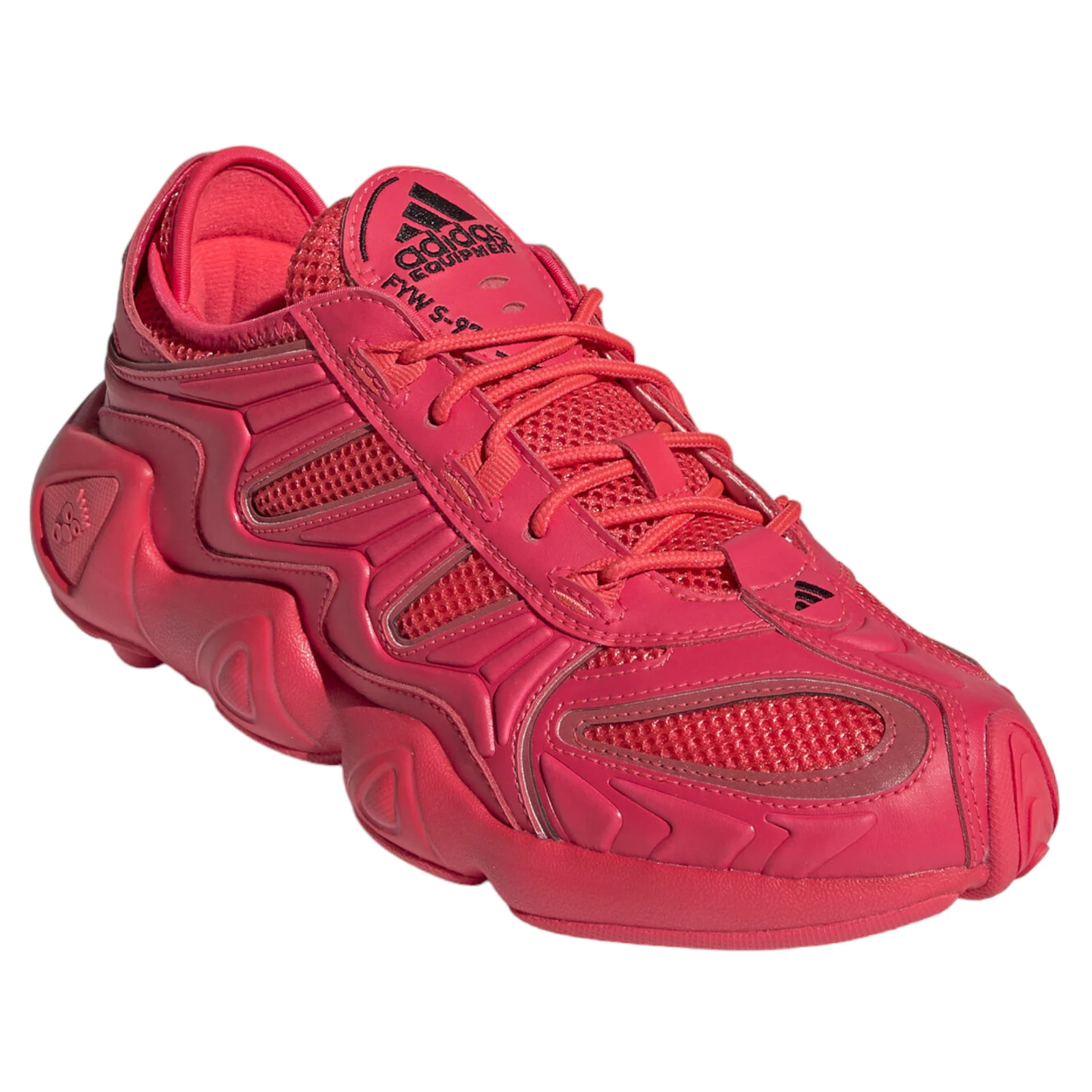 adidas Originals Womens FYW S 97 Trainers - Shock Red - Image 2