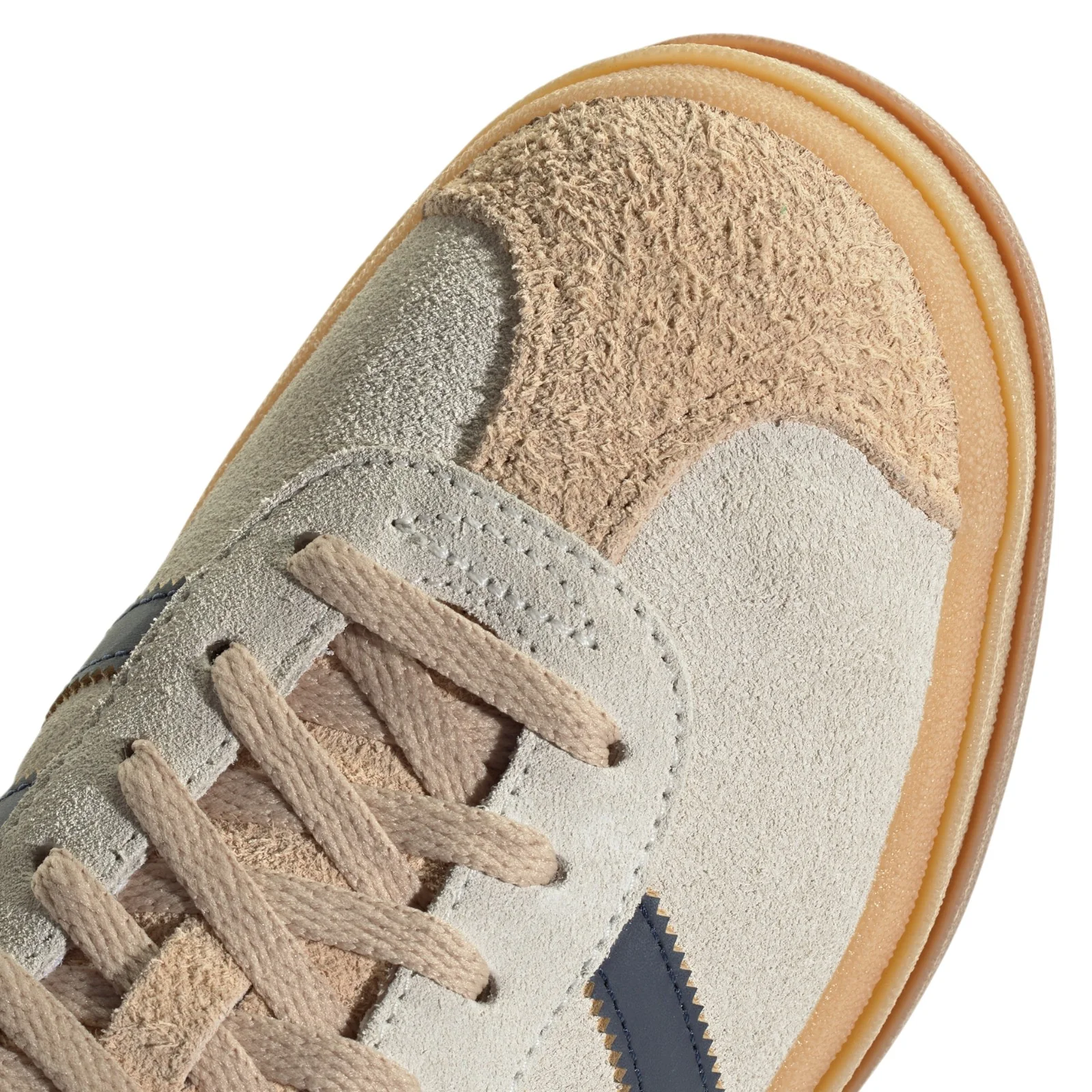 adidas Originals Women's Gazelle Bold Shoes - Cream Night Indigo - Image 4
