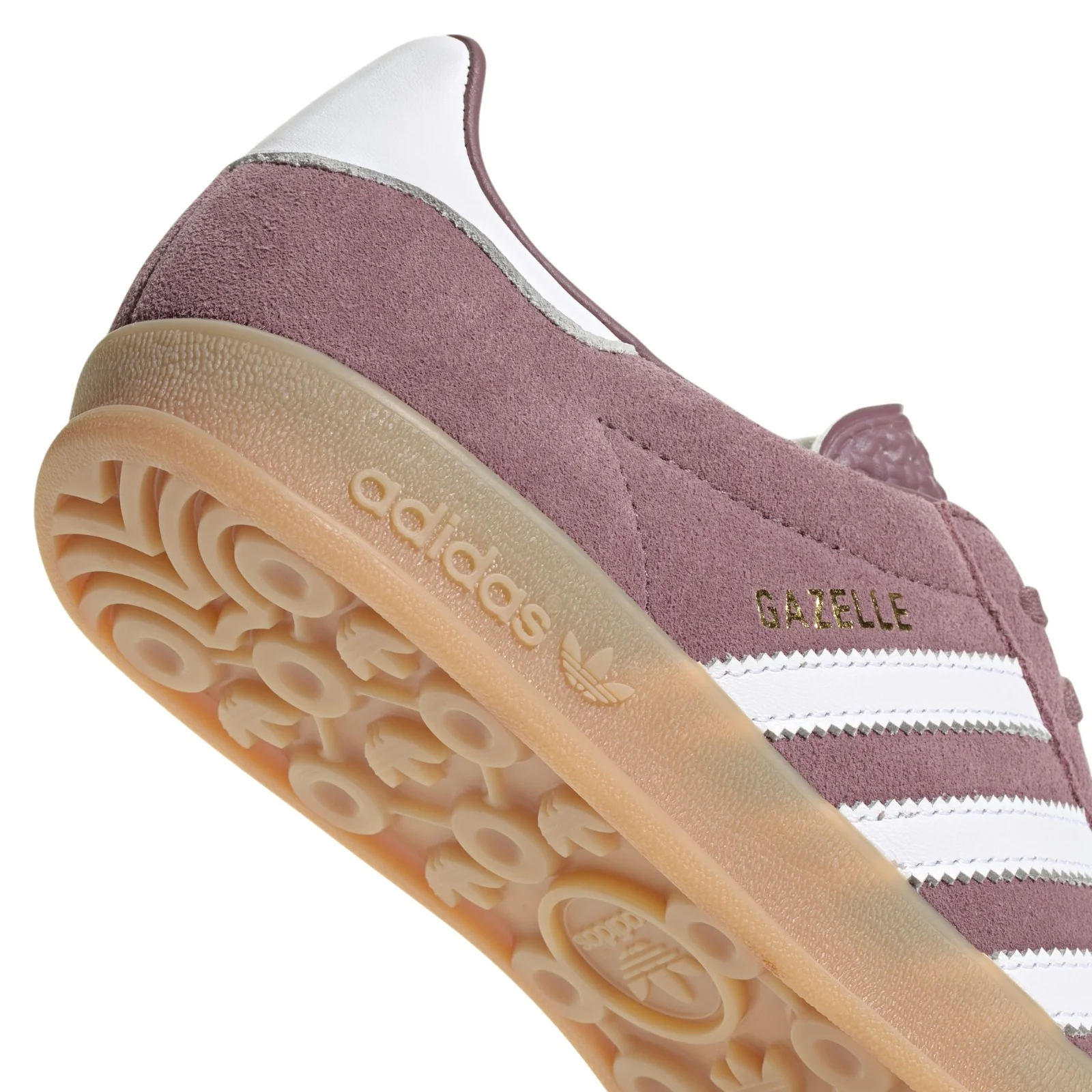 adidas Originals Womens Gazelle Indoor Shoes - Shadow Fig / Cloud White - Image 5