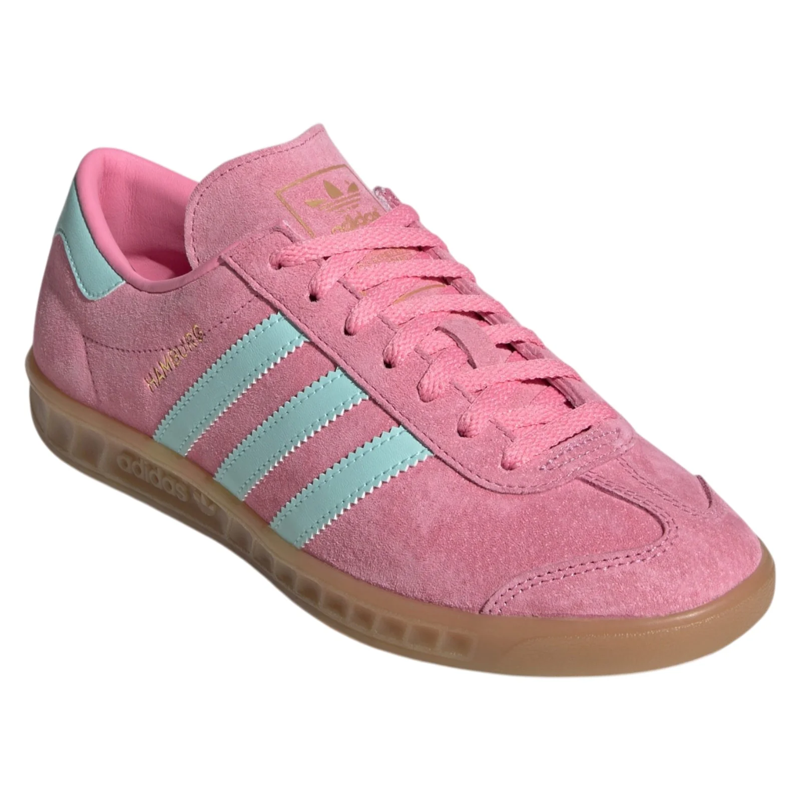 adidas Originals Womens Hamburg Shoes - Bliss Pink - Image 2