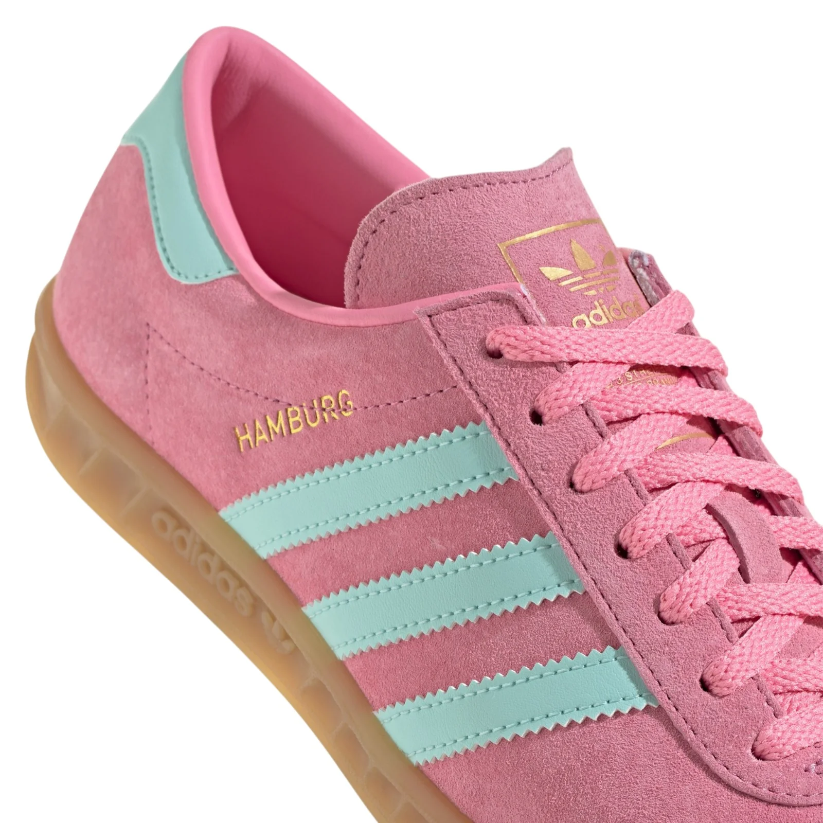adidas Originals Womens Hamburg Shoes - Bliss Pink - Image 4