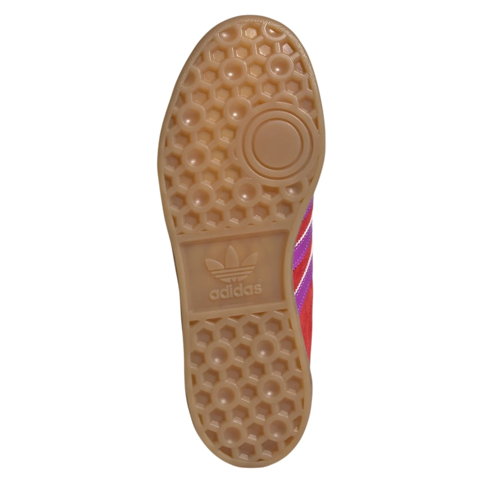 adidas Originals Womens Hamburg Shoes - Red / Purple Burst - Image 7