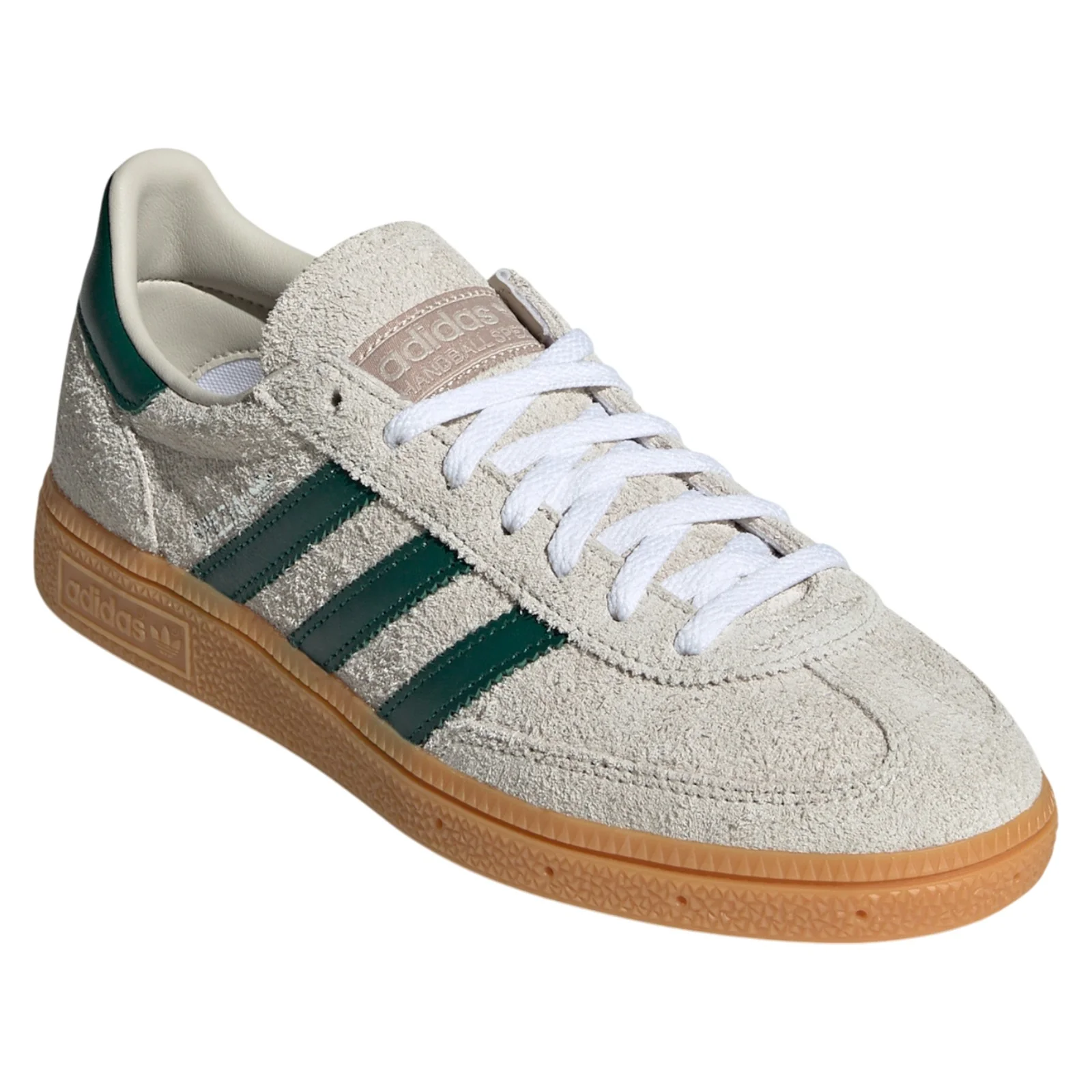adidas Originals Womens Handball Spezial Shoes - Alumina / Collegiate Green - Image 2