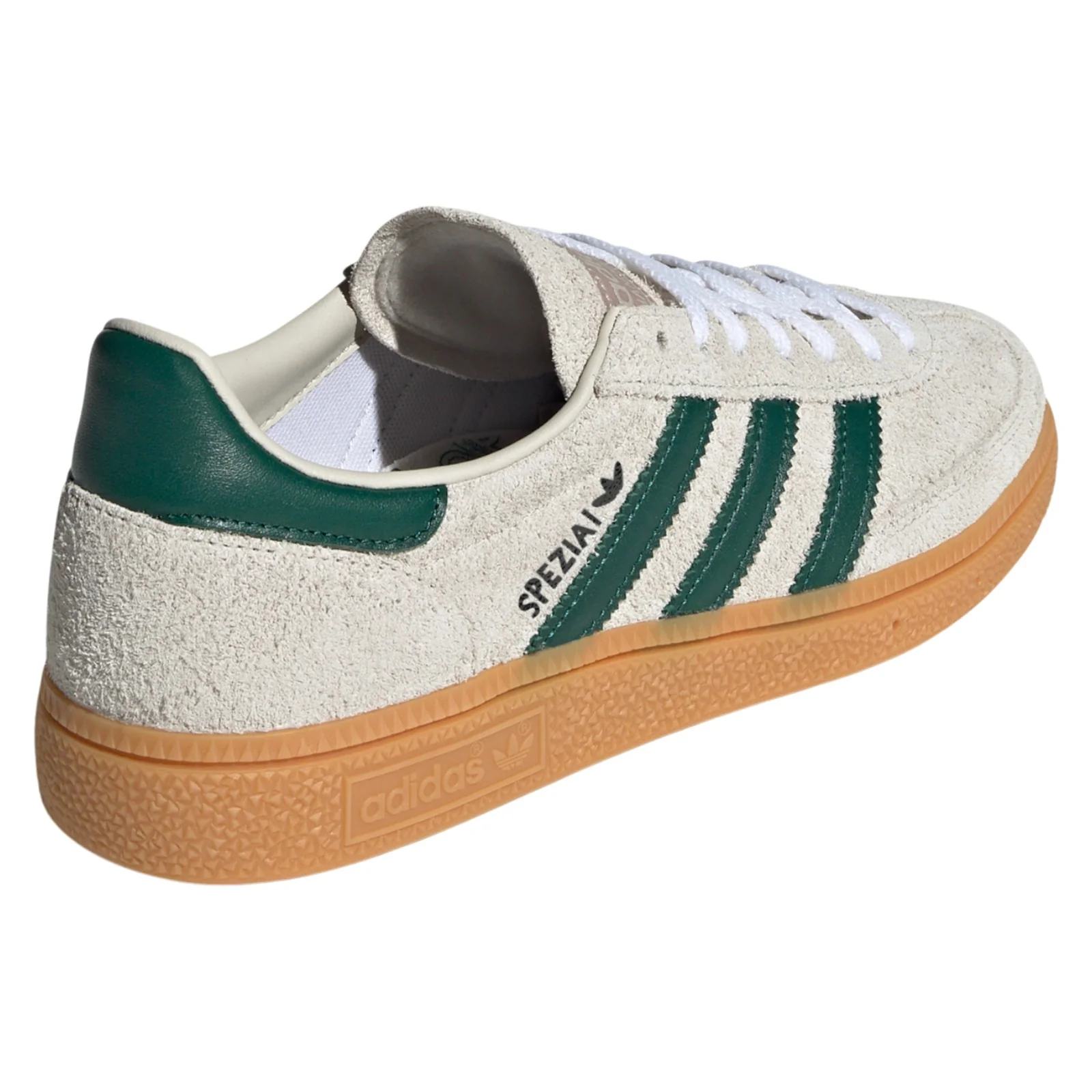adidas Originals Womens Handball Spezial Shoes - Alumina / Collegiate Green - Image 3