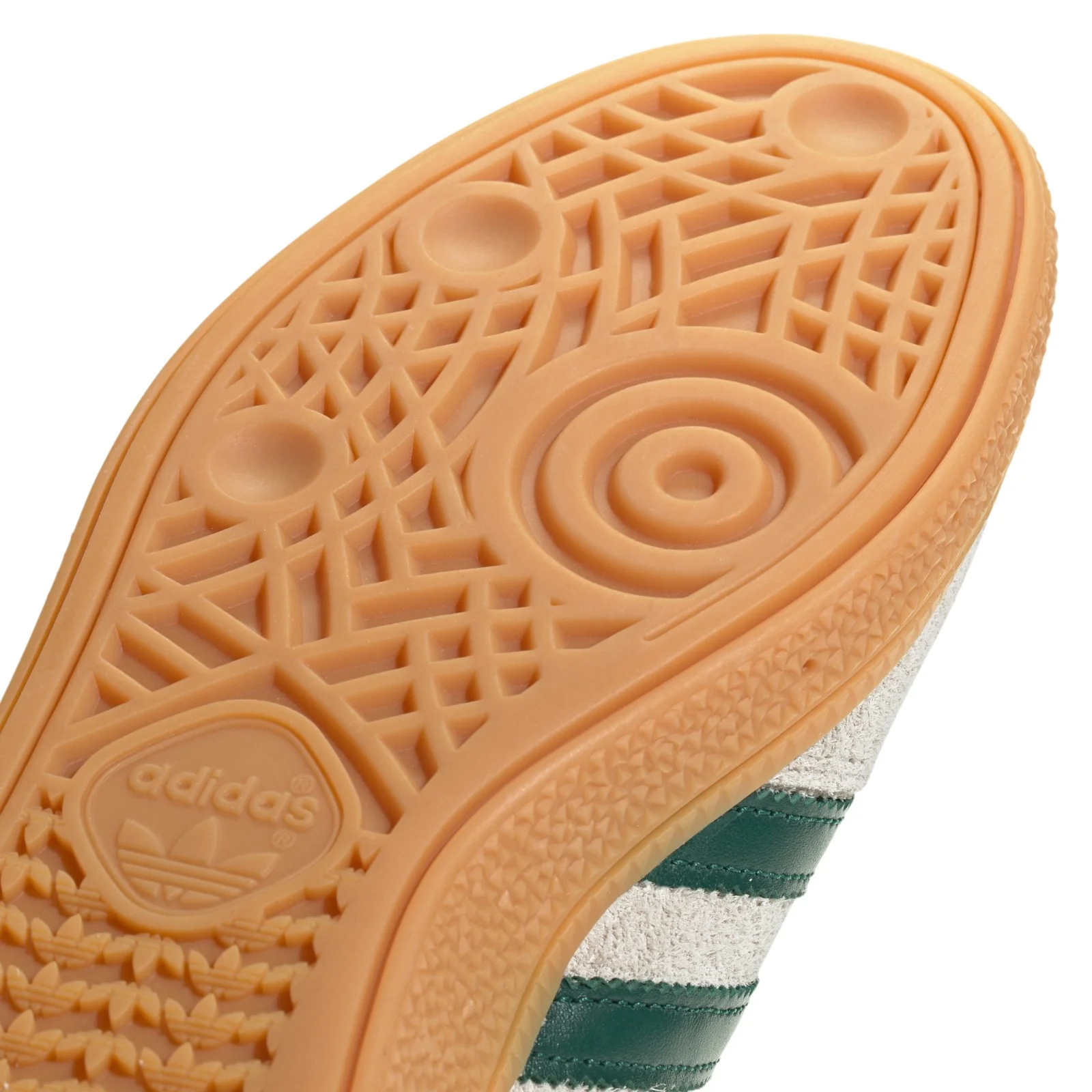 adidas Originals Womens Handball Spezial Shoes - Alumina / Collegiate Green - Image 5