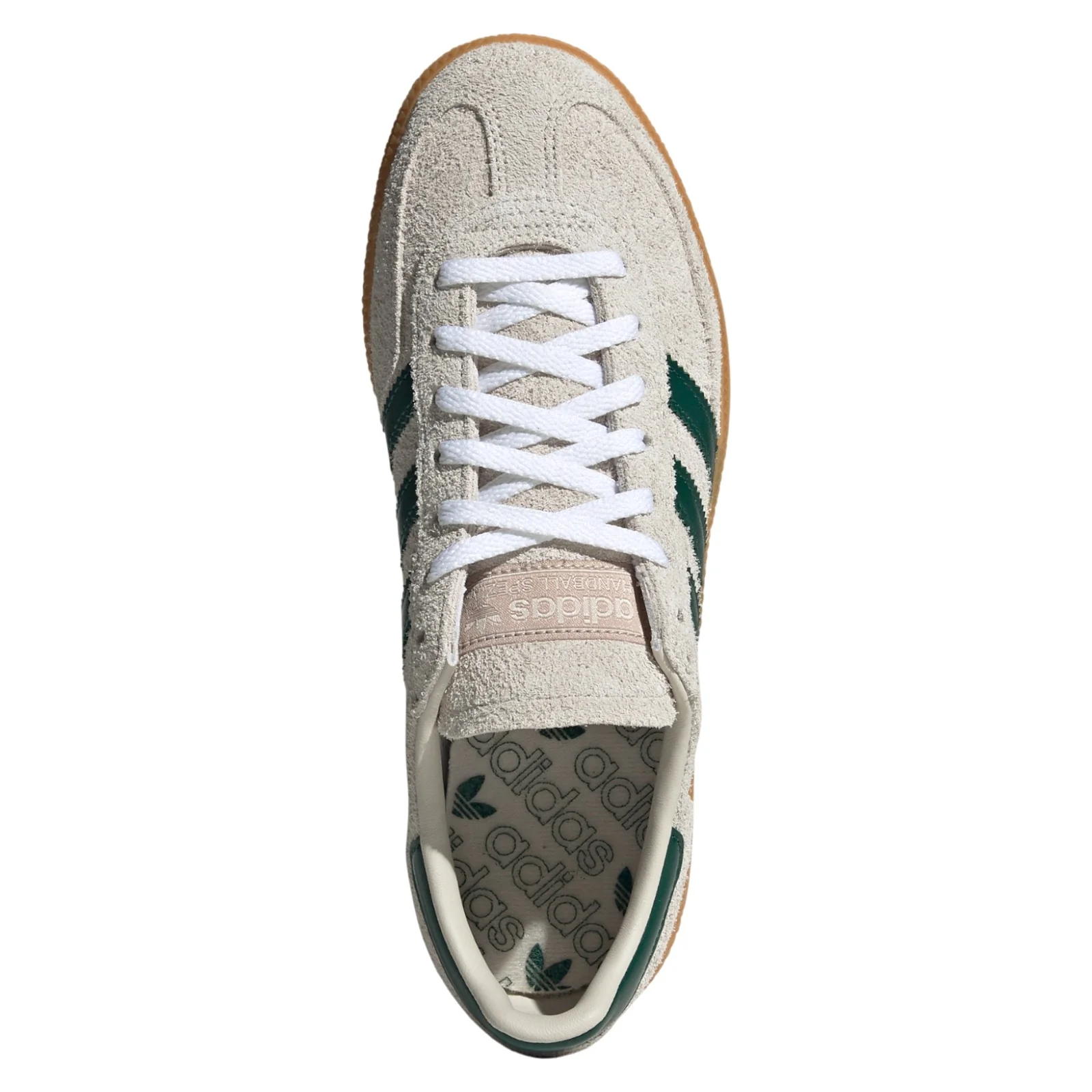 adidas Originals Womens Handball Spezial Shoes - Alumina / Collegiate Green - Image 6