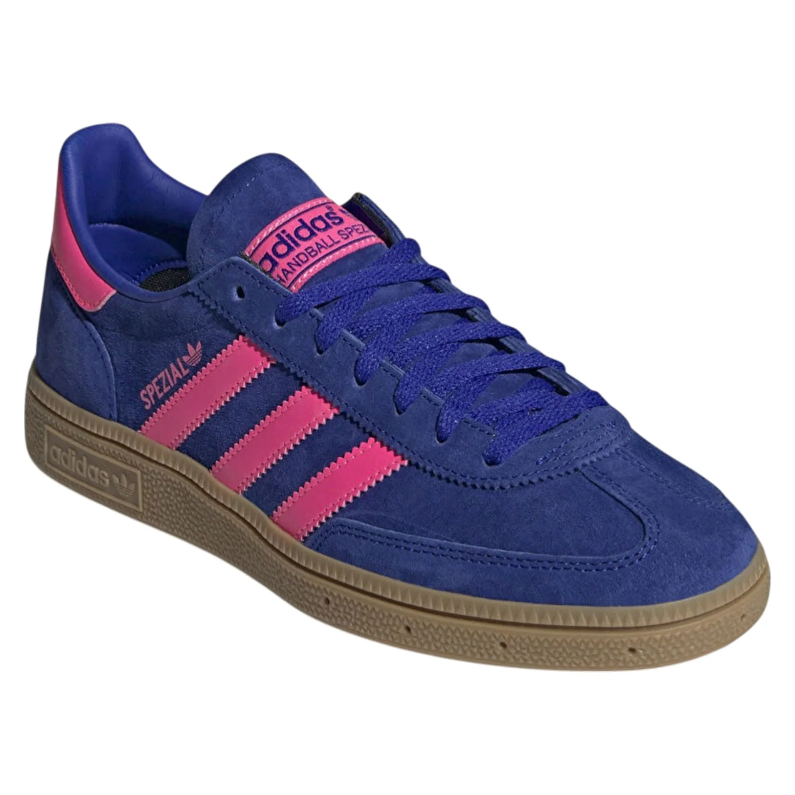 adidas Originals Womens Handball Spezial Shoes - Lucid Blue / Lucid Pink - Image 2