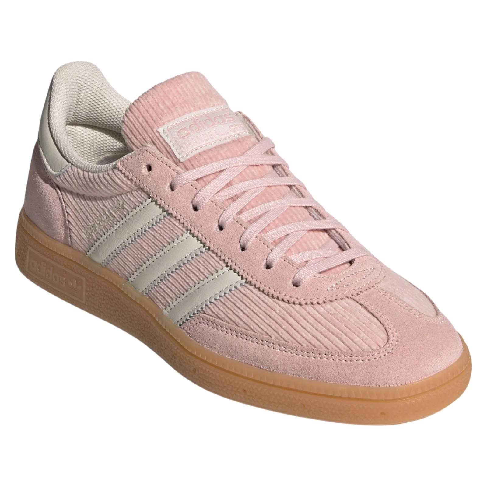 adidas Originals Womens Handball Spezial Shoes - Sandy Pink / Off White - Image 2