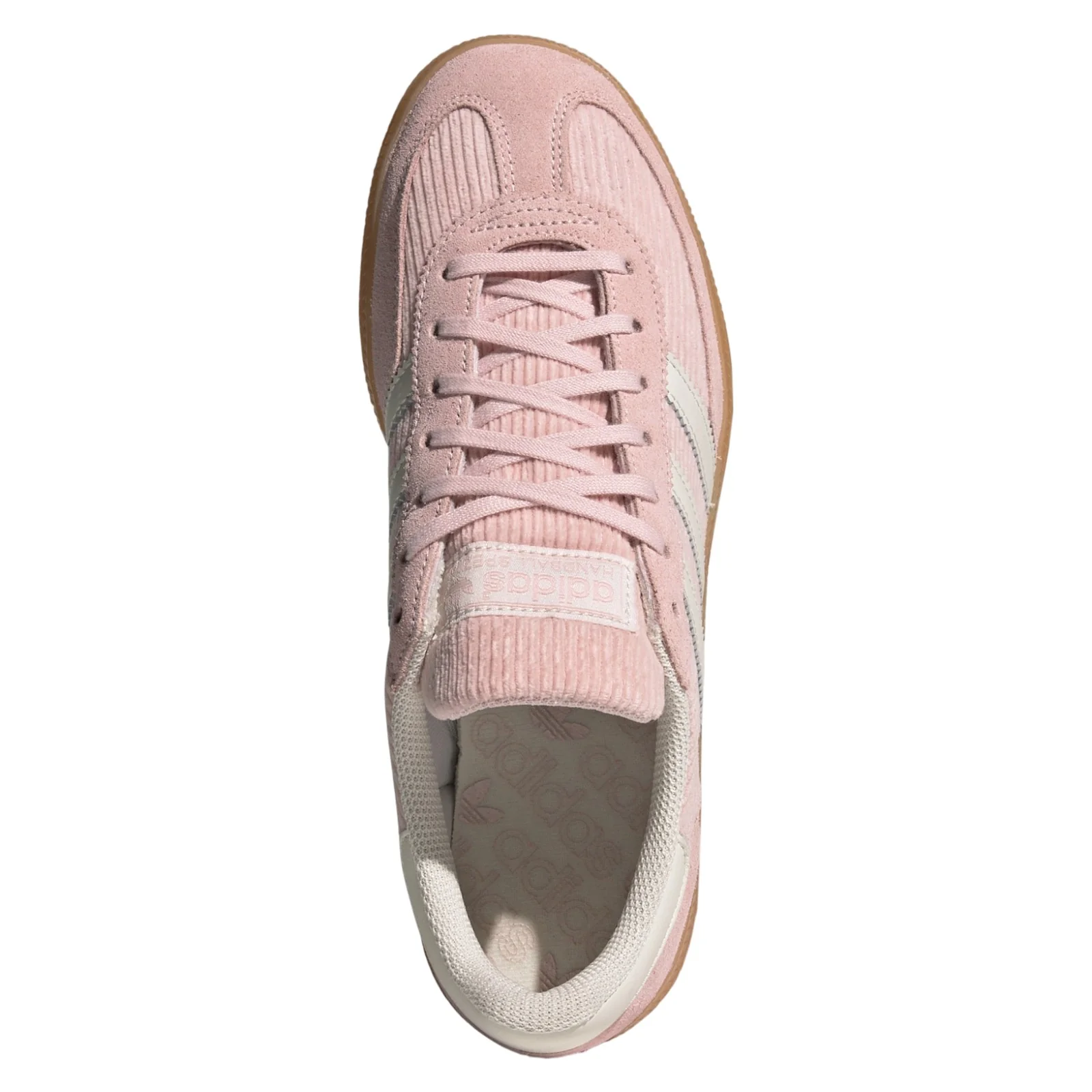 adidas Originals Womens Handball Spezial Shoes - Sandy Pink / Off White - Image 6