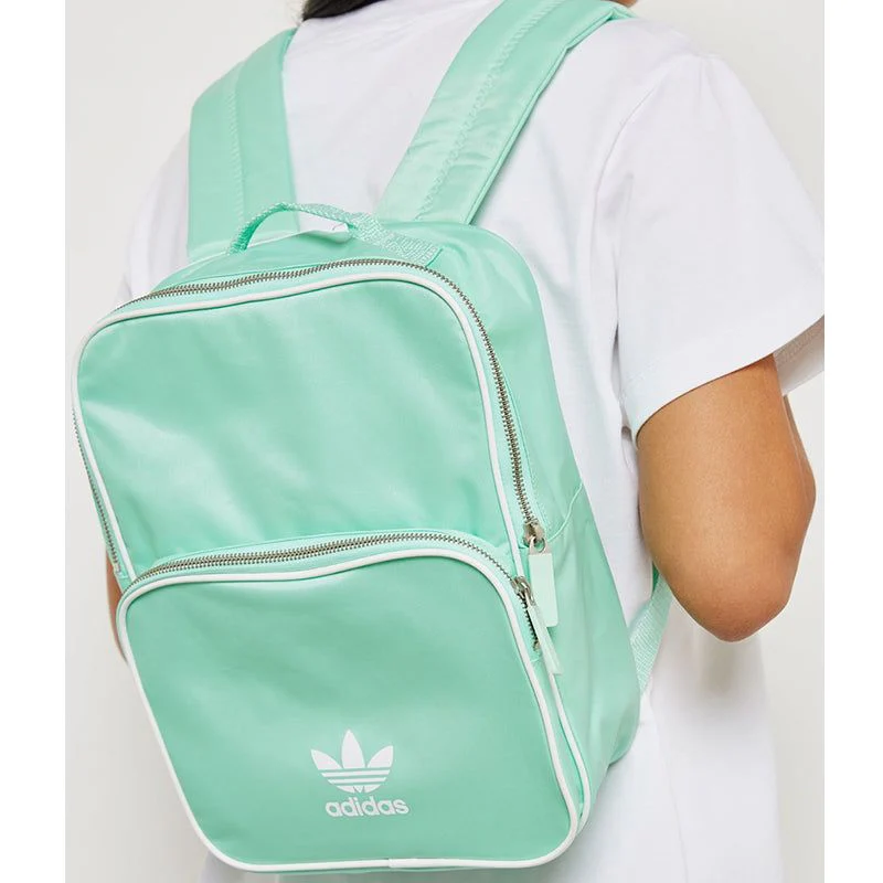 adidas Originals Women's Medium Classic Backpack - Green - Image 5