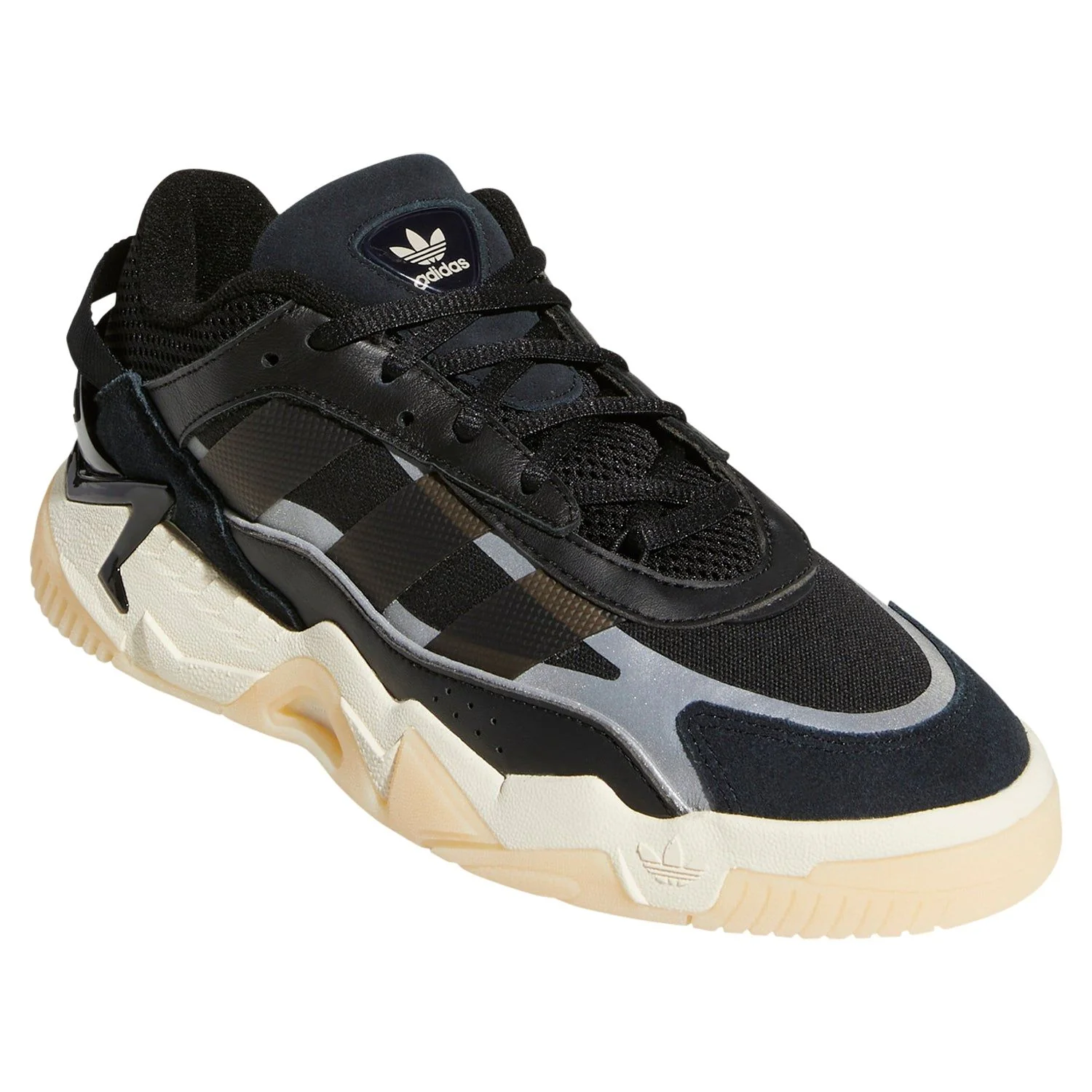 adidas Originals Womens Niteball II Shoes - Black - Image 2