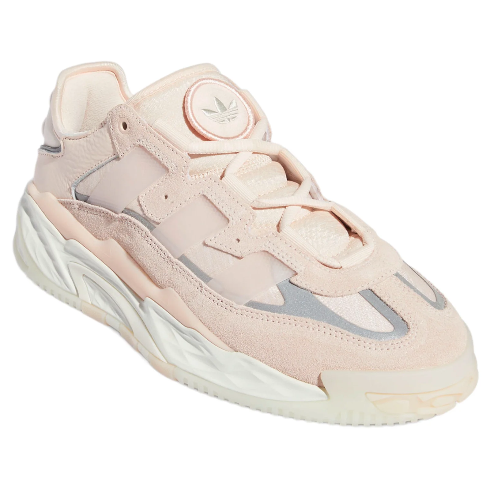 adidas Originals Womens Niteball Trainers - Pale Pink - Image 2